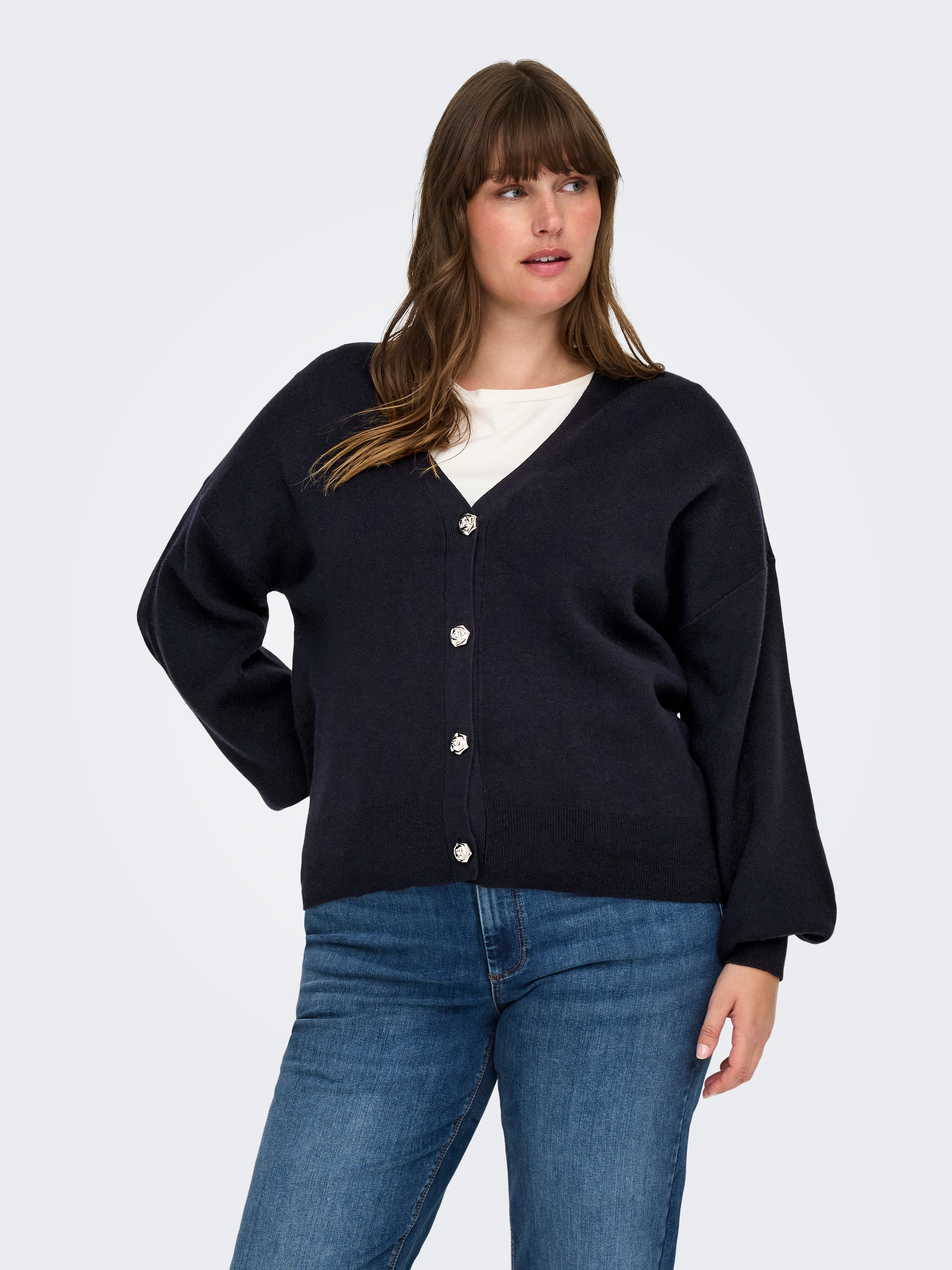 Image of ONLY CARMAKOMA Strickjacke "CARIBI LS CARDIGAN KNT"