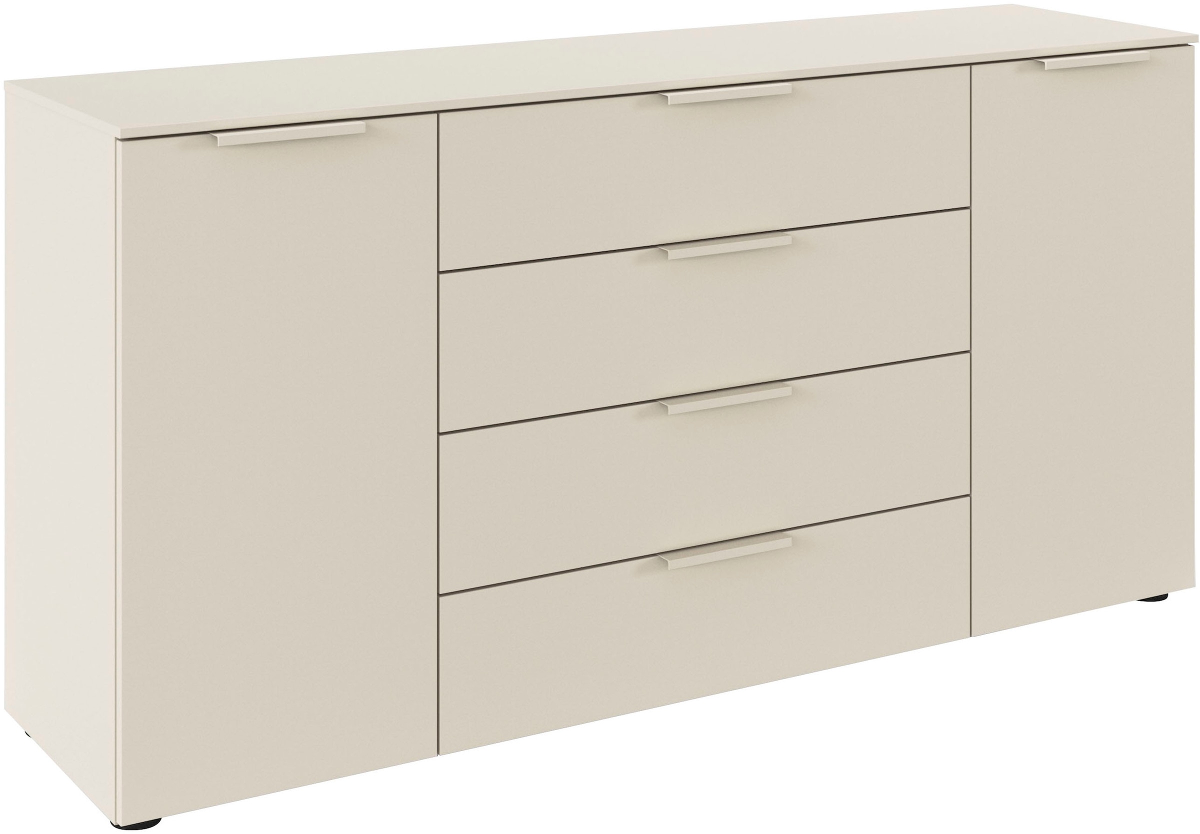 LeGer Home by Lena Gercke Commode »Kommode Sideboard Schubladenkommode SERINA eleganter Eyecatcher« inkl. SOFT-CLOSE-FUNKTION,  mit 4 Schubkästen und 2 Türen sowie Metallgriffen MADE IN GERMANY