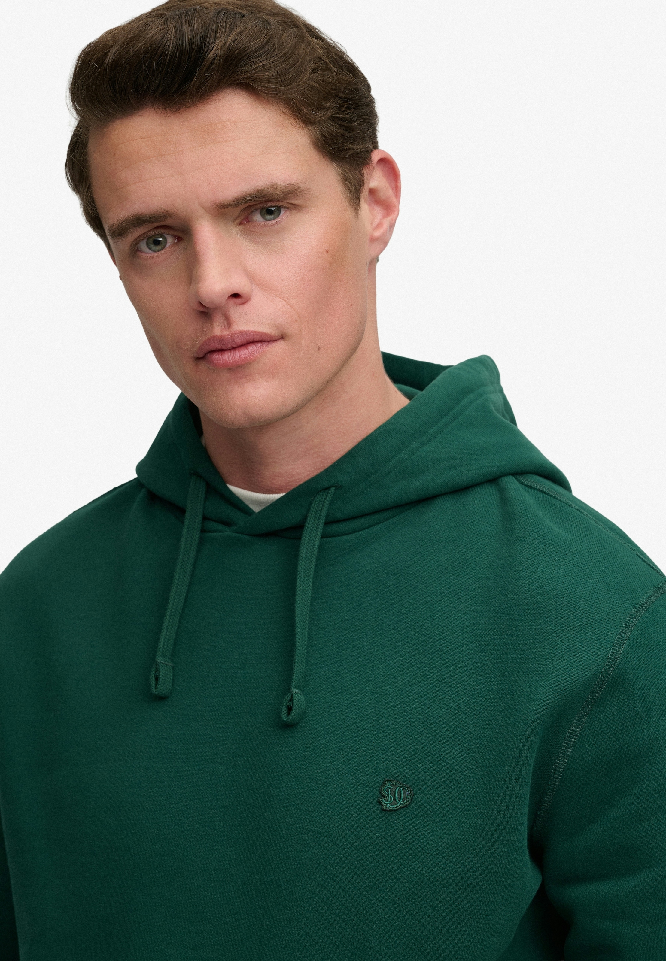 Superdry Kapuzensweatshirt »ESSENTIAL SDCO LOGO HOOD«, Baumwollmischung, regular fit
