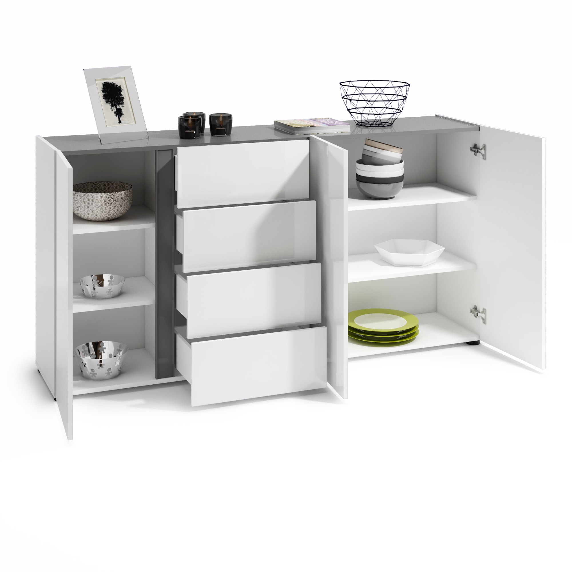 Home affaire Sideboard »Atrium« 1 Stk. tlg.