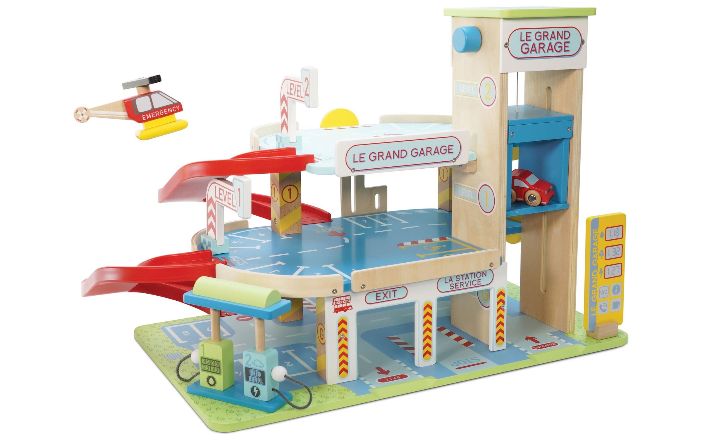 Le Toy Van Spiel-Parkgarage »Spielzeuggarage«