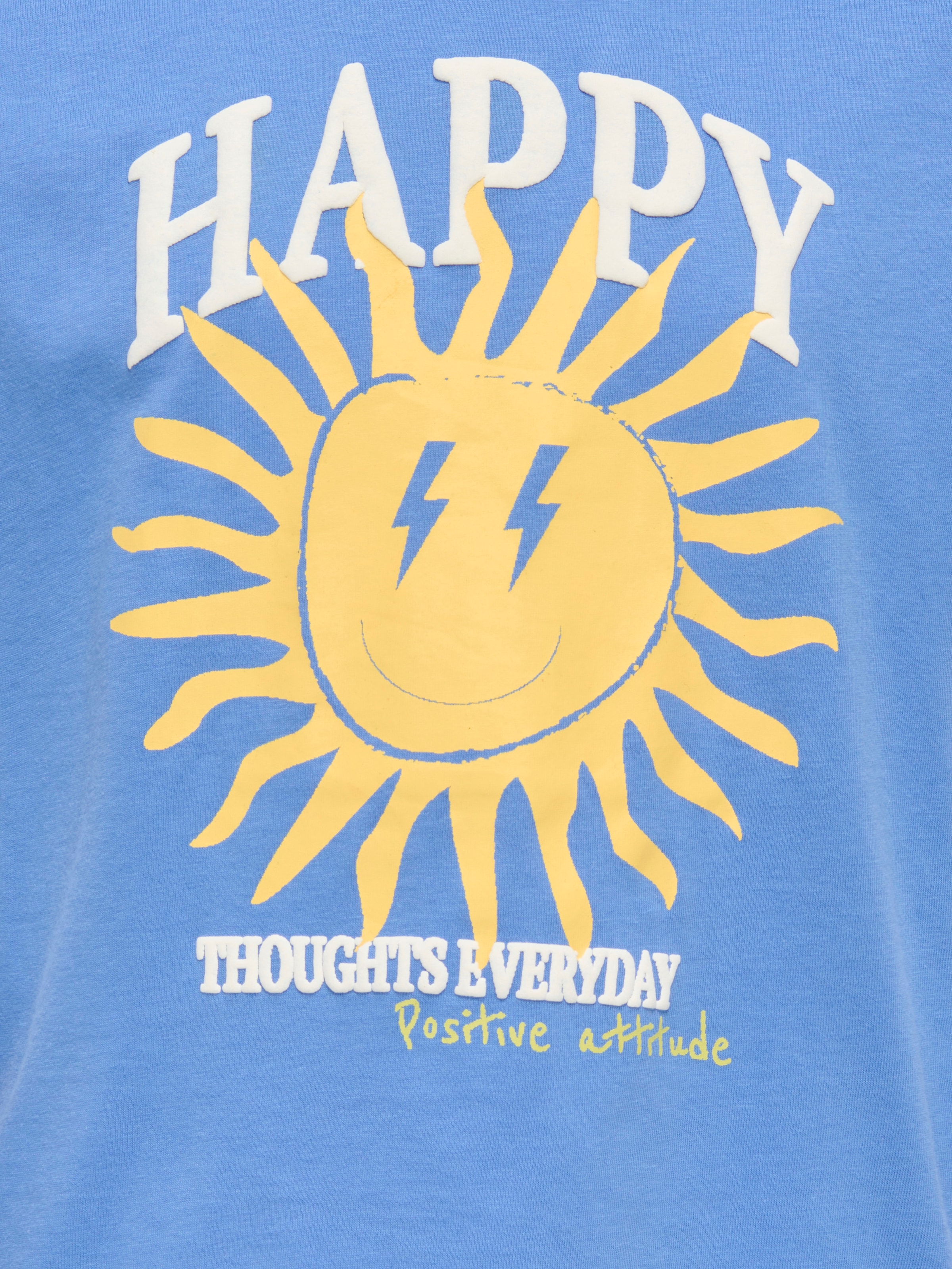 KIDS ONLY T-shirt »KOGROSITA LIFE S/S LOOSE PRINT TOP JRS« avec motifs bonne humeur