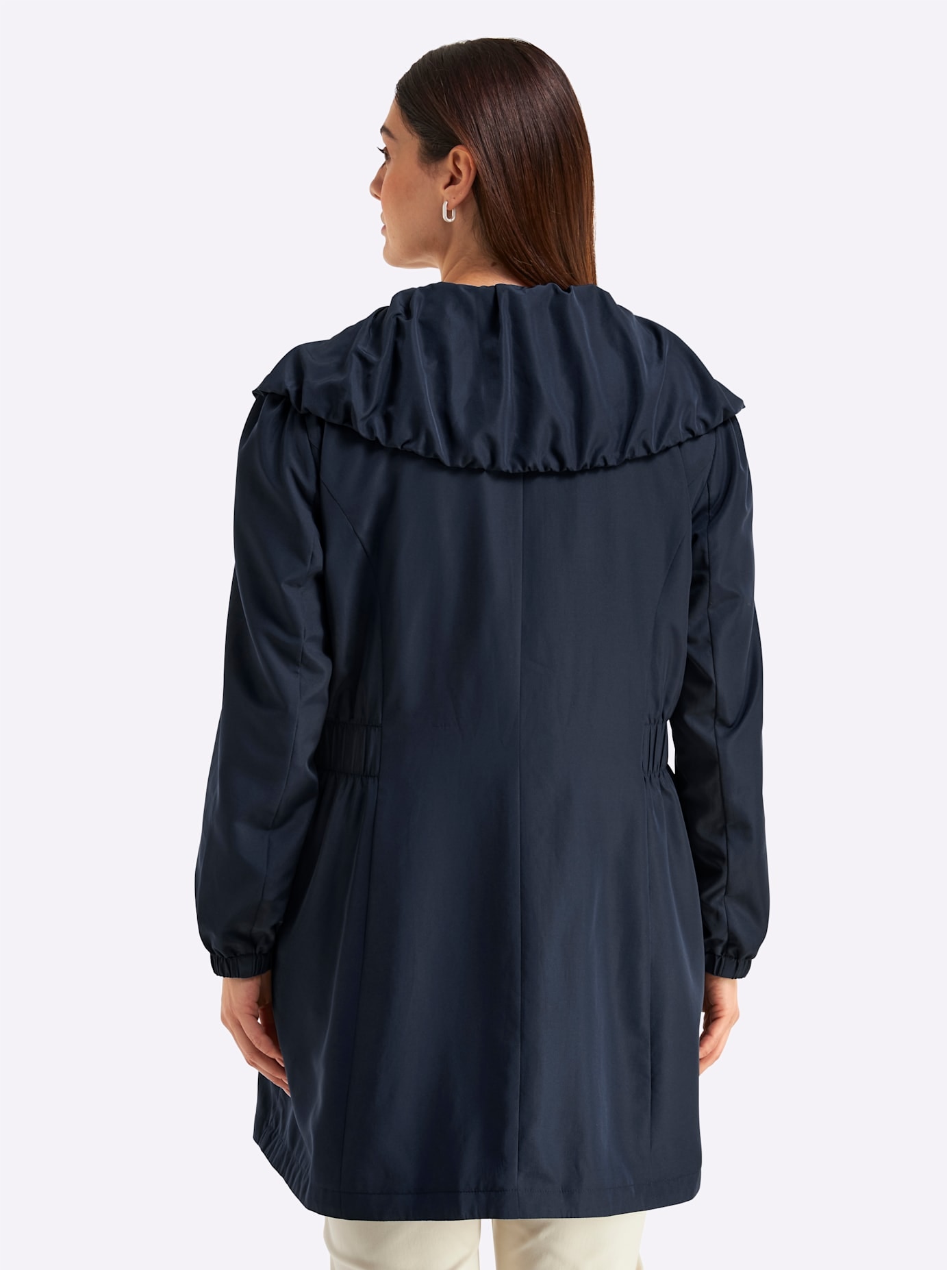 Sheego Veste longue ohne Kapuze