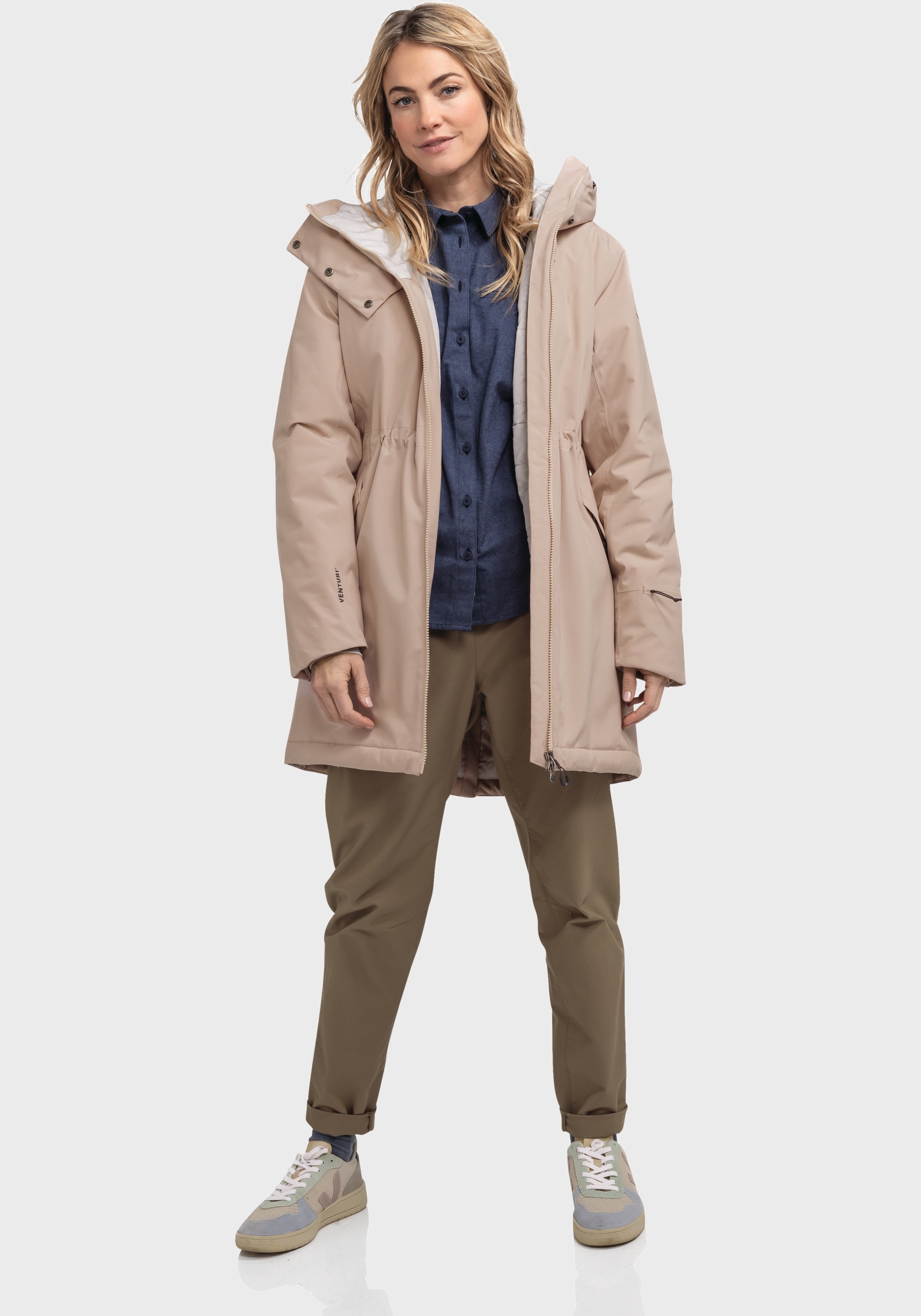 Schöffel Parka »Urban Ins Parka Style Crivat WMS«, mit Kapuze