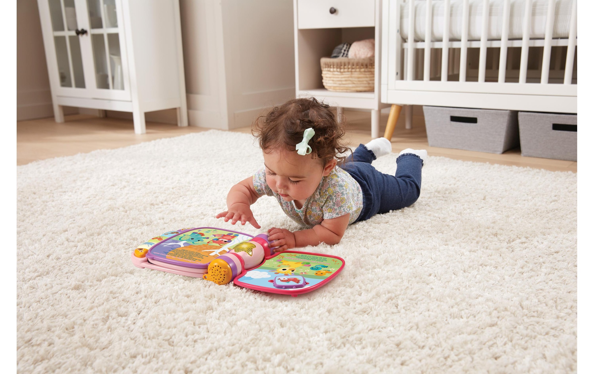 Vtech® Lernspielzeug »Liederbuch rosa«