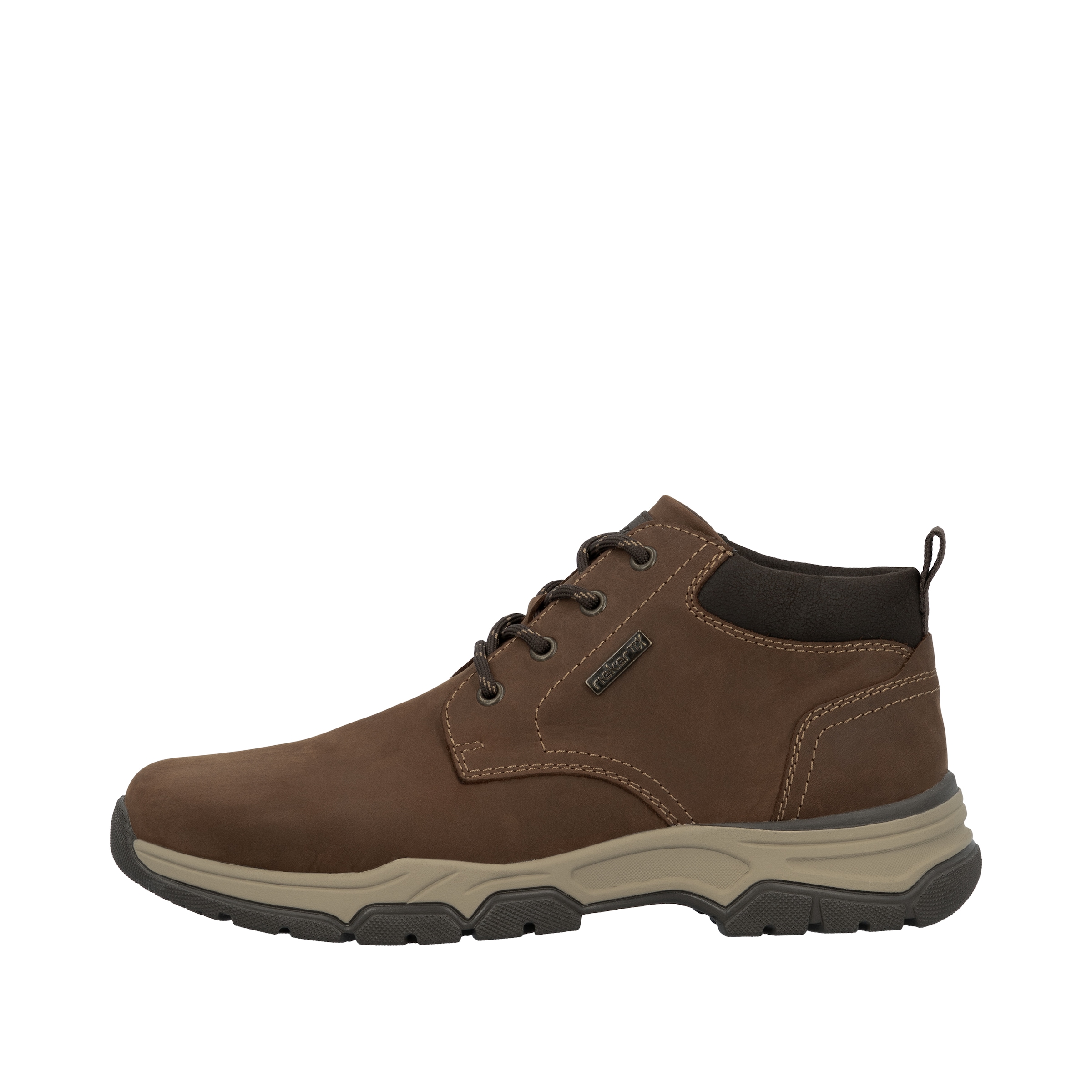 Rieker Bottines à lacets  bottine, boots décontractés avec rembourrage col en laine, membrane TEX