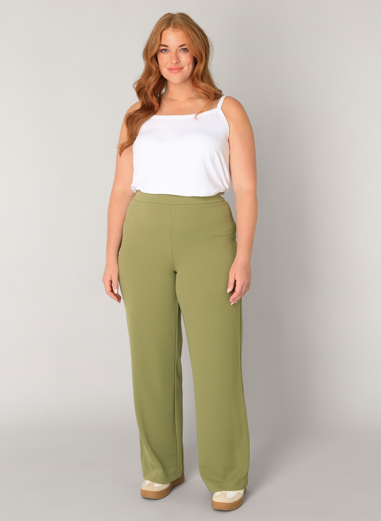 Base Level Curvy Treggings »Arah«  avec ceinture élastique