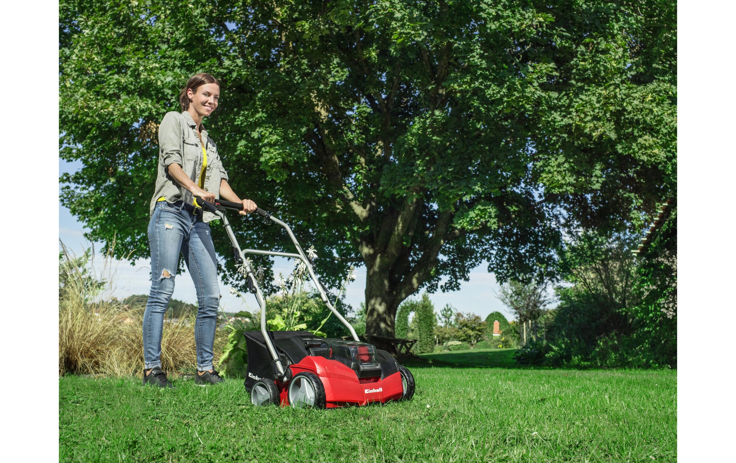 Einhell Akku-Vertikutierer »GE-SC 35 Li Solo«