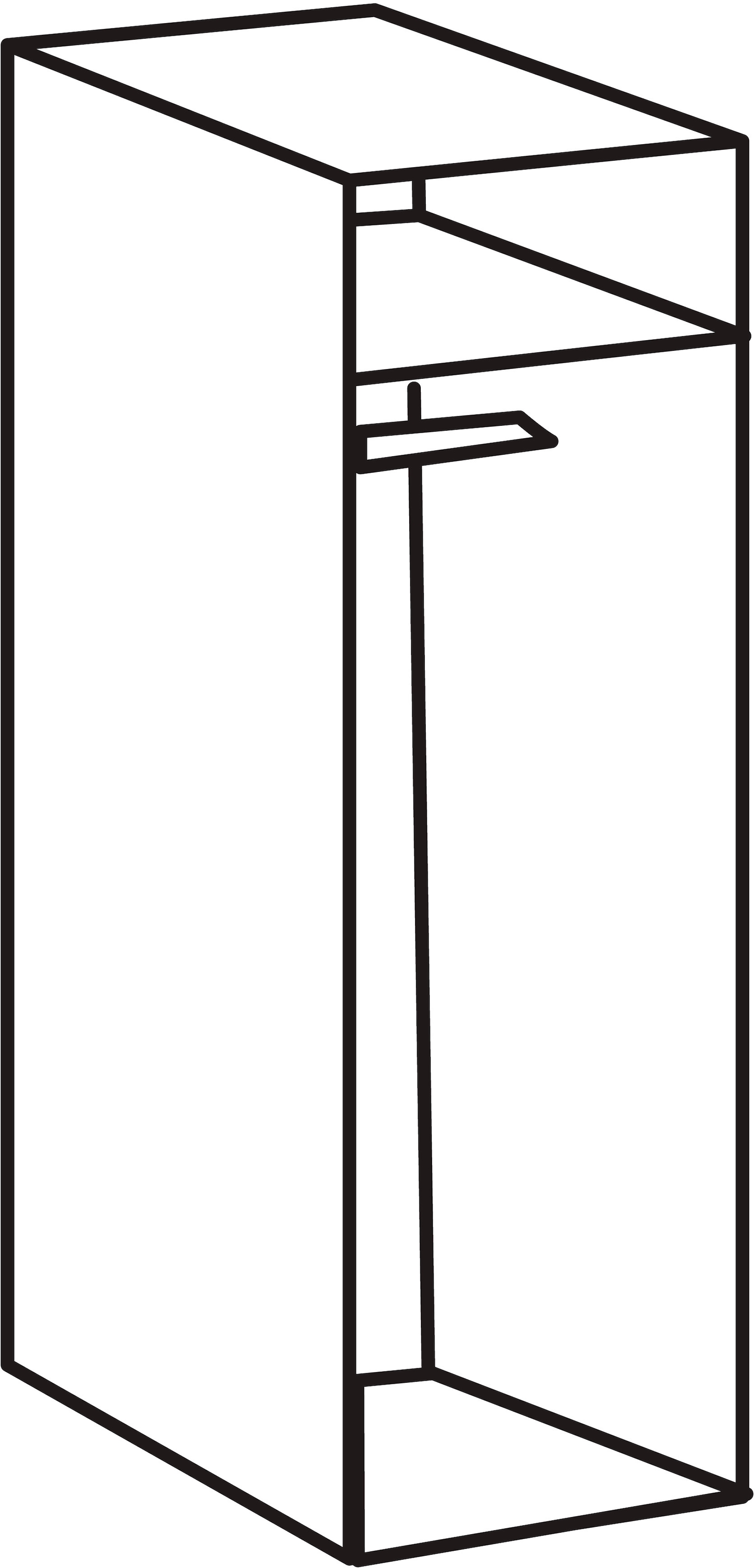 Wimex Schranksystem »Münster«, (Spar-Set, 6tlg: Eckschrank+ 2 Schränke 40cm und 50cm breit+ 3 Aufsatzmodule), Mehrzweckschrank