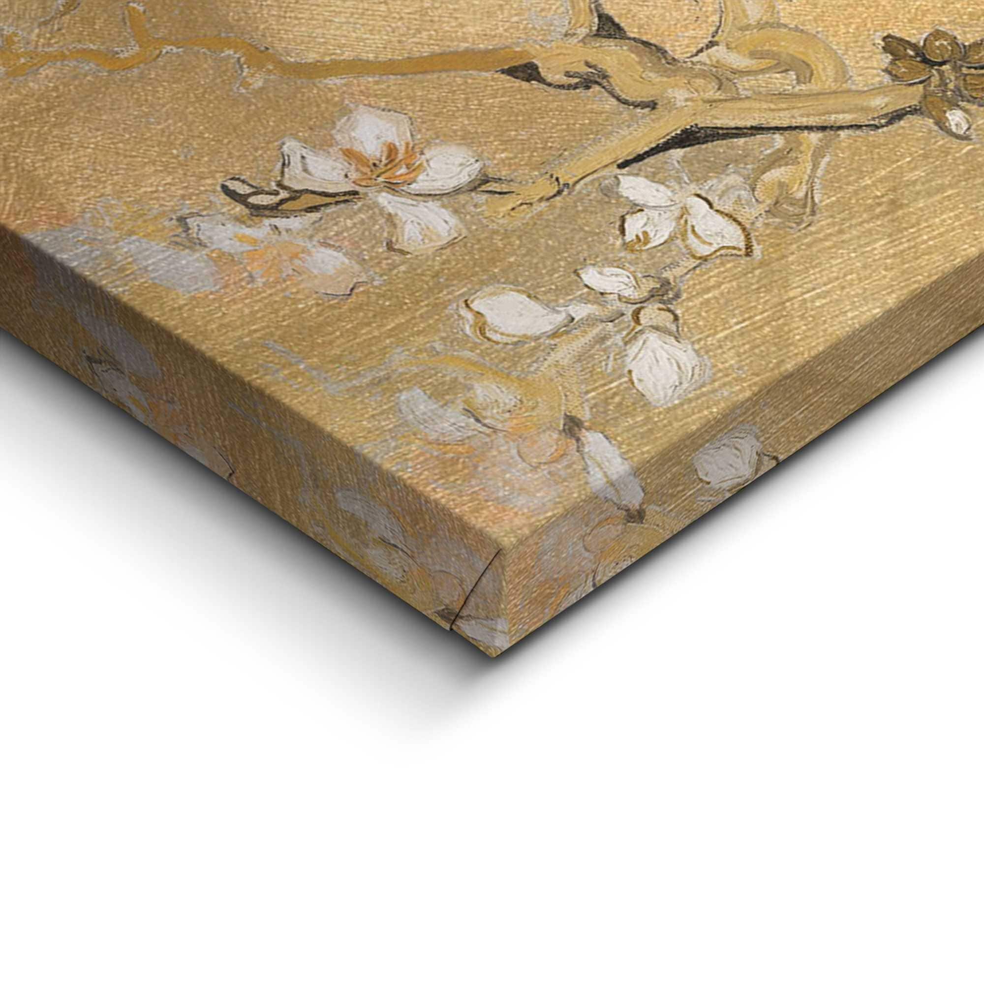 Reinders! Tableau sur toile »Van Gogh - almondblossom« Wohnzimmer - Gold - Leinwand - Berühmte Künstler - 70x50 cm