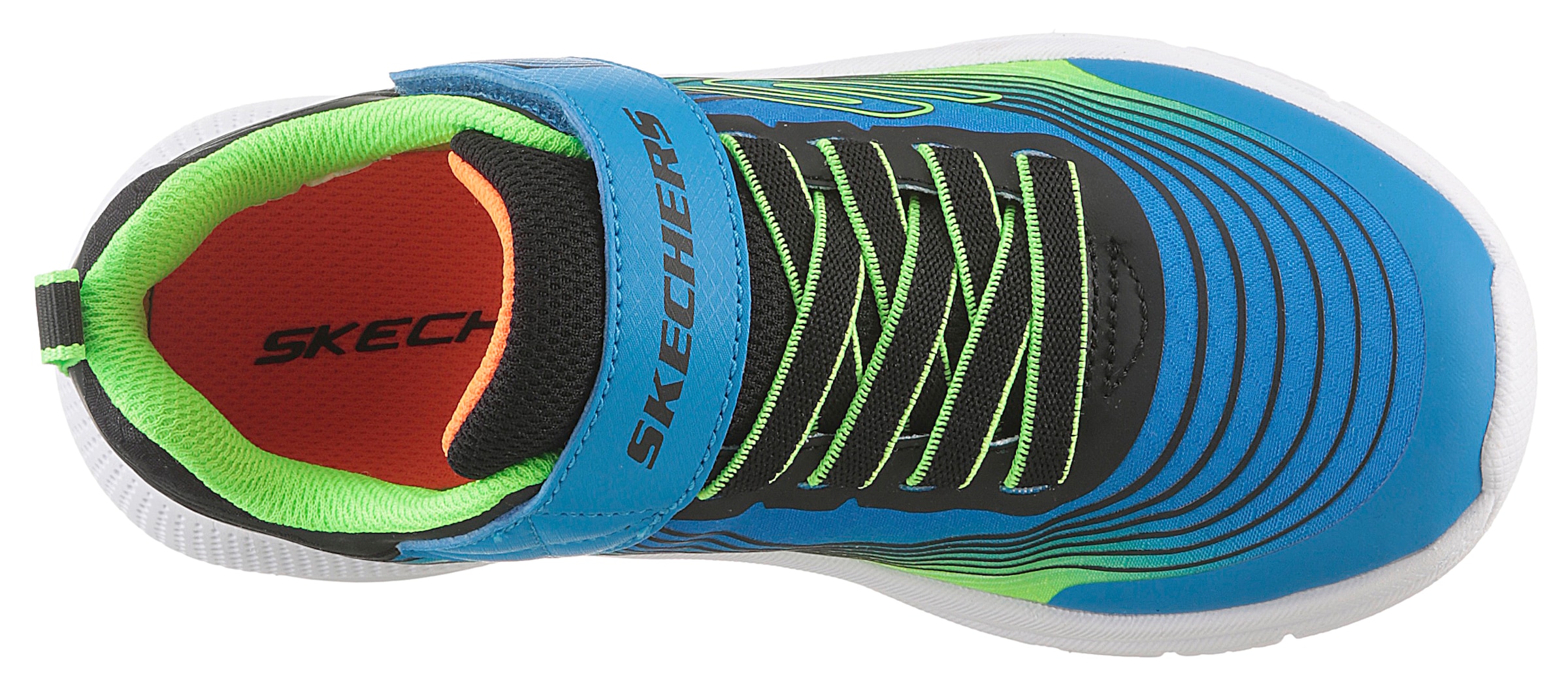 Skechers Sneakers »MICROSPEC ADVANCE«  , Freizeitschuh mit Klettverschluss, Grössenschablone zum Download
