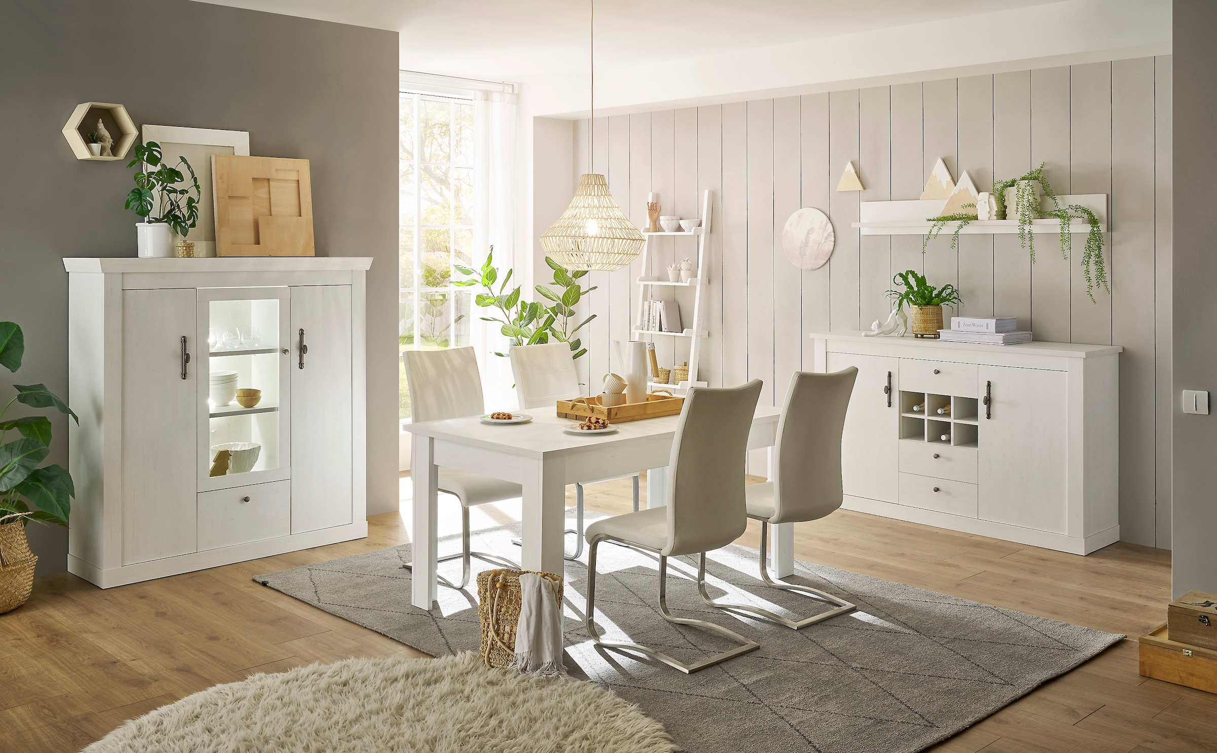 Home affaire Esstisch »RAVENNA« im zeitlosen Landhausstil, Breite 160 cm