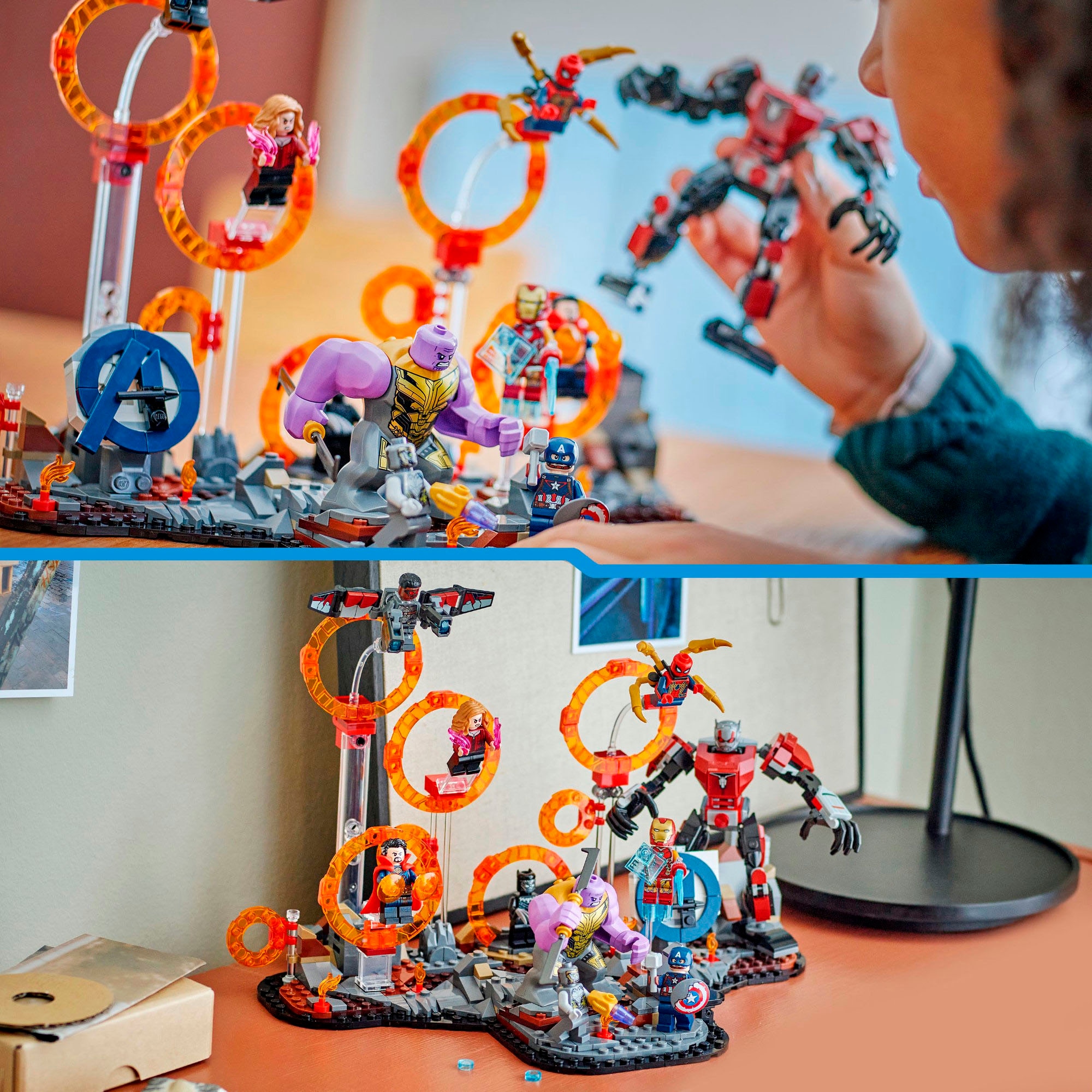 LEGO® Konstruktionsspielsteine »Avengers: Endgame Letzter Showdown (76323), LEGO Super Heroes« Made in Europe