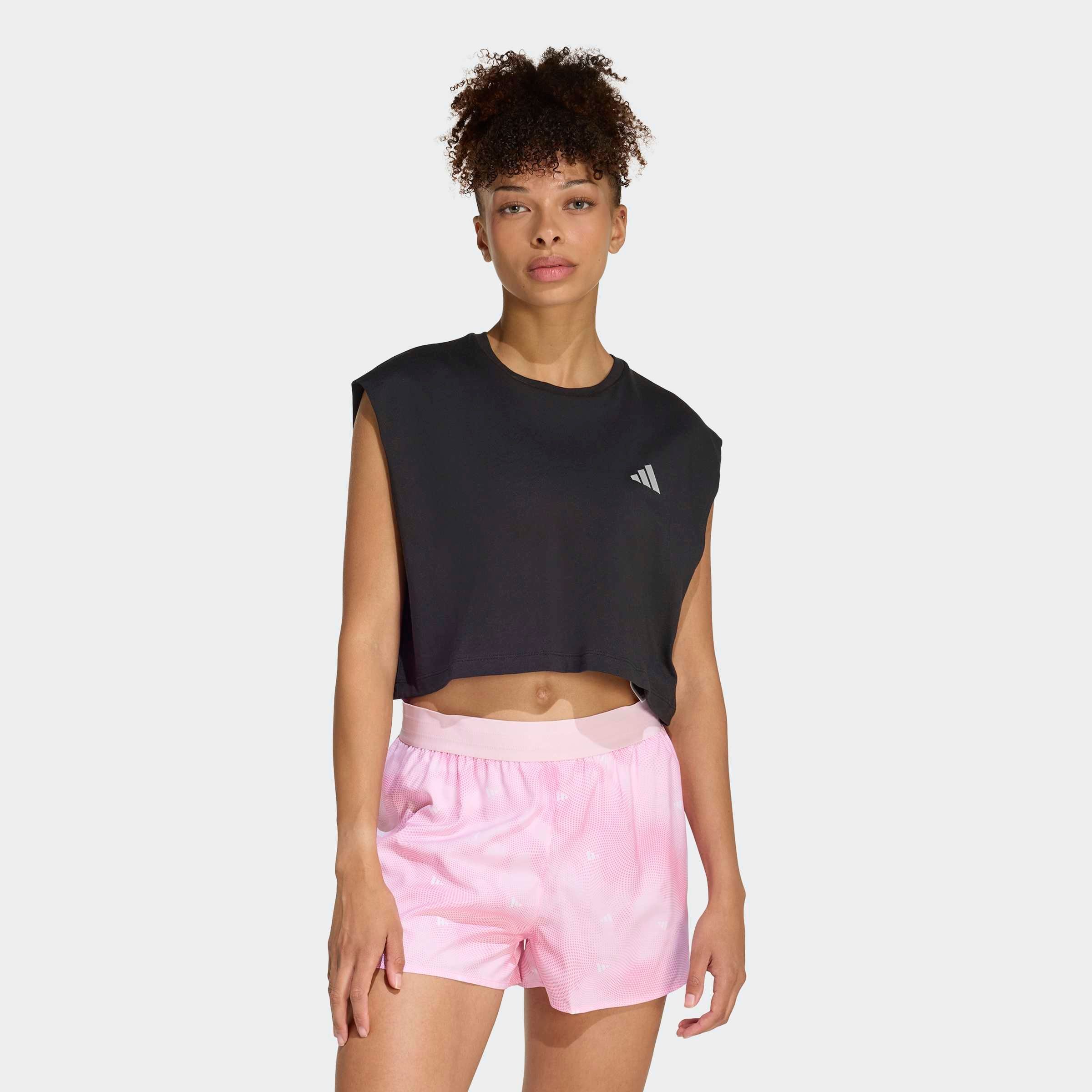 Image of adidas Performance Laufshirt "RUN ESS CROP W"