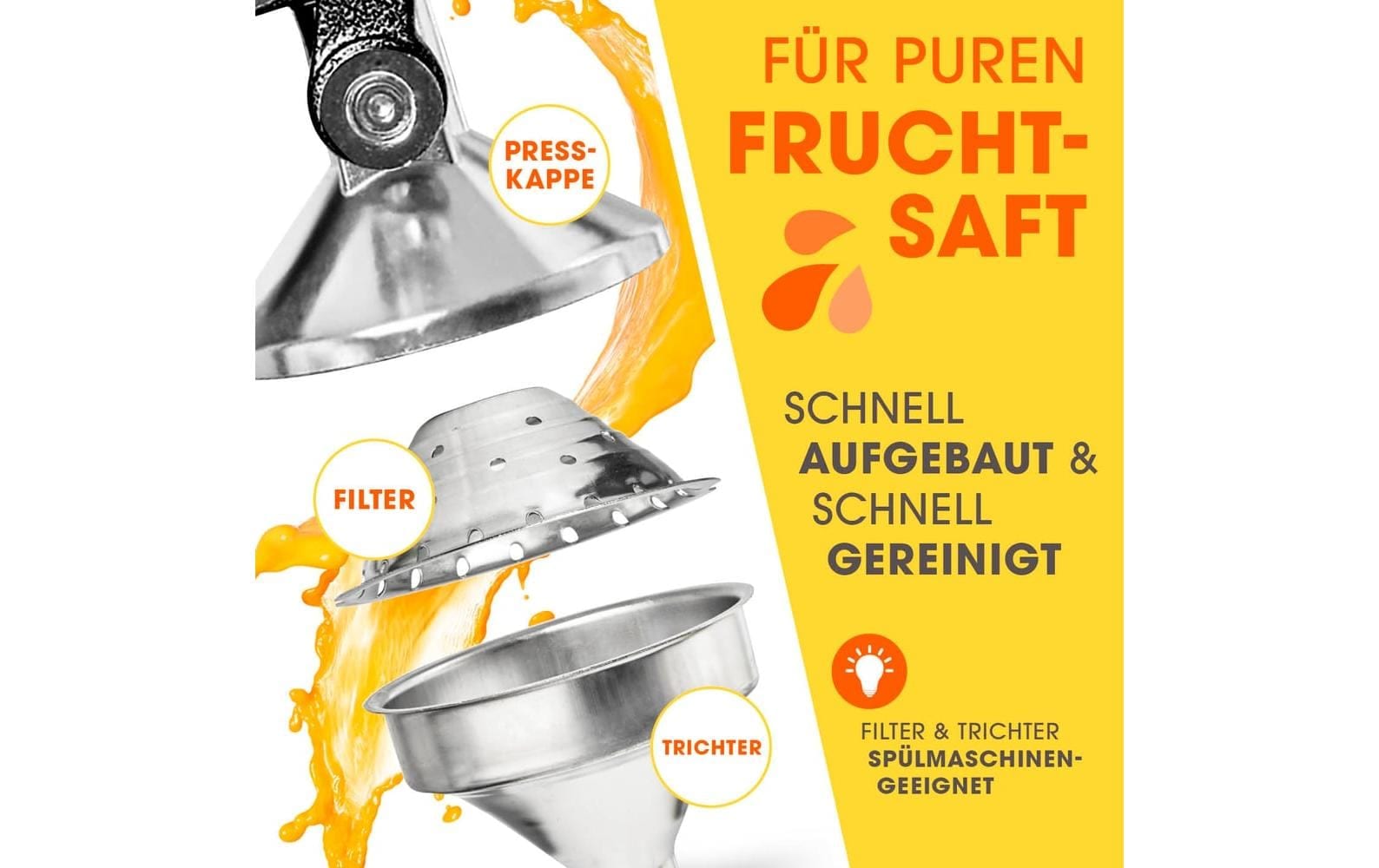 Lumaland Zitruspresse »Manuell«