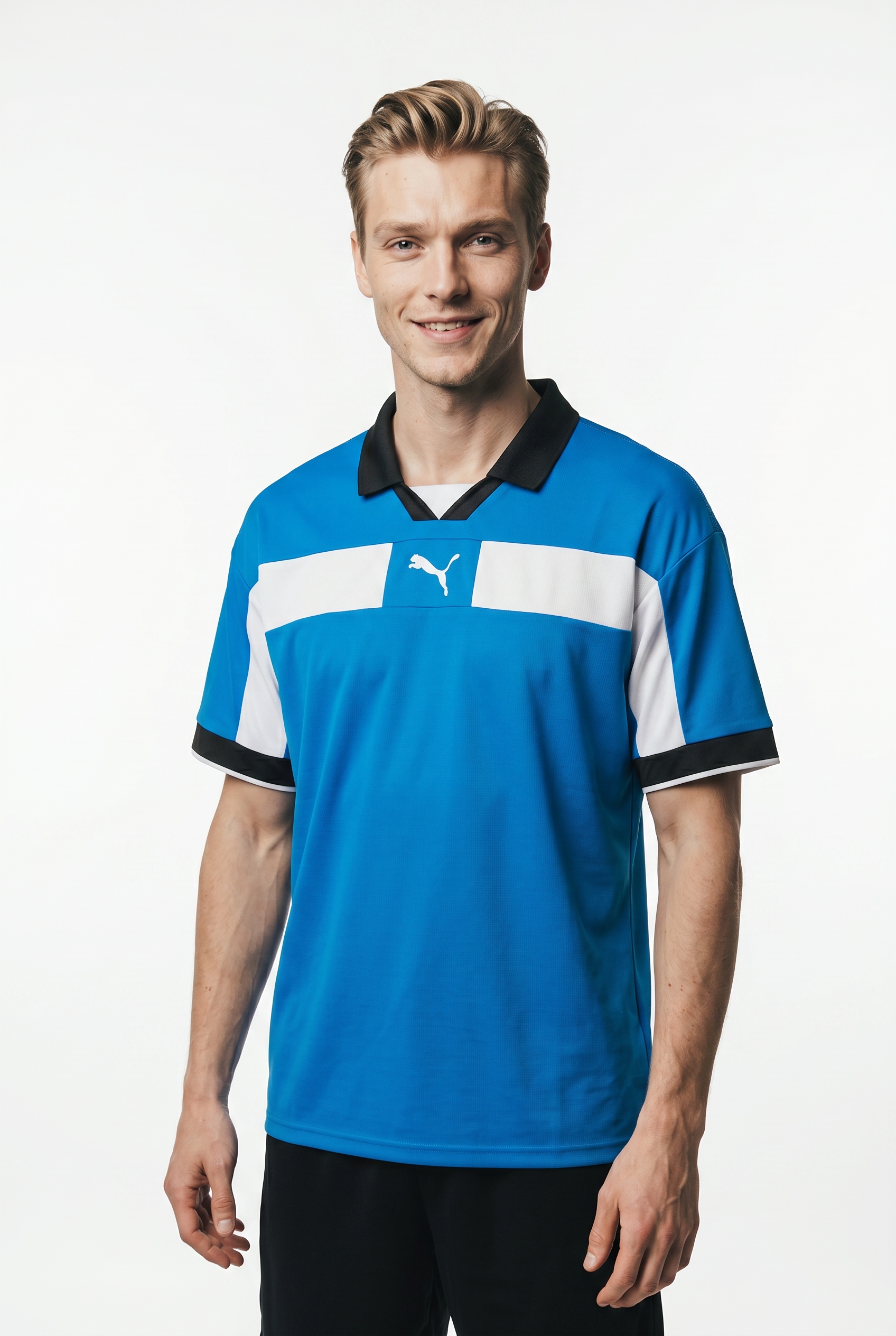 PUMA Fussballtrikot »TEAMCLASSIC MATCH JERSEY« Fussball, Kurzarm, sportlicher Stil, aus Polyester