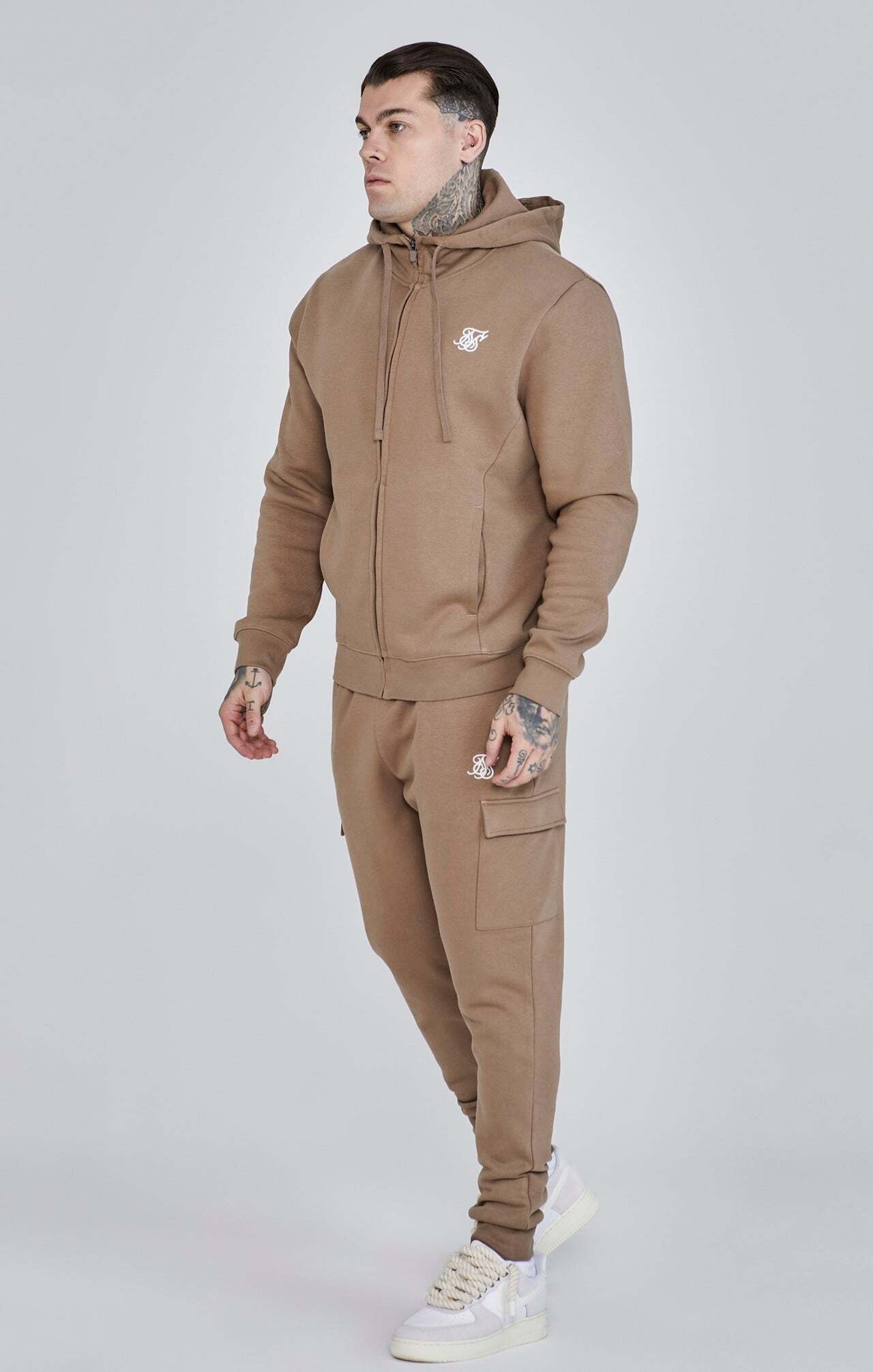 Siksilk Kapuzenpullover »Siksilk Sweatjacken Essentials Full Zip Hoodie«