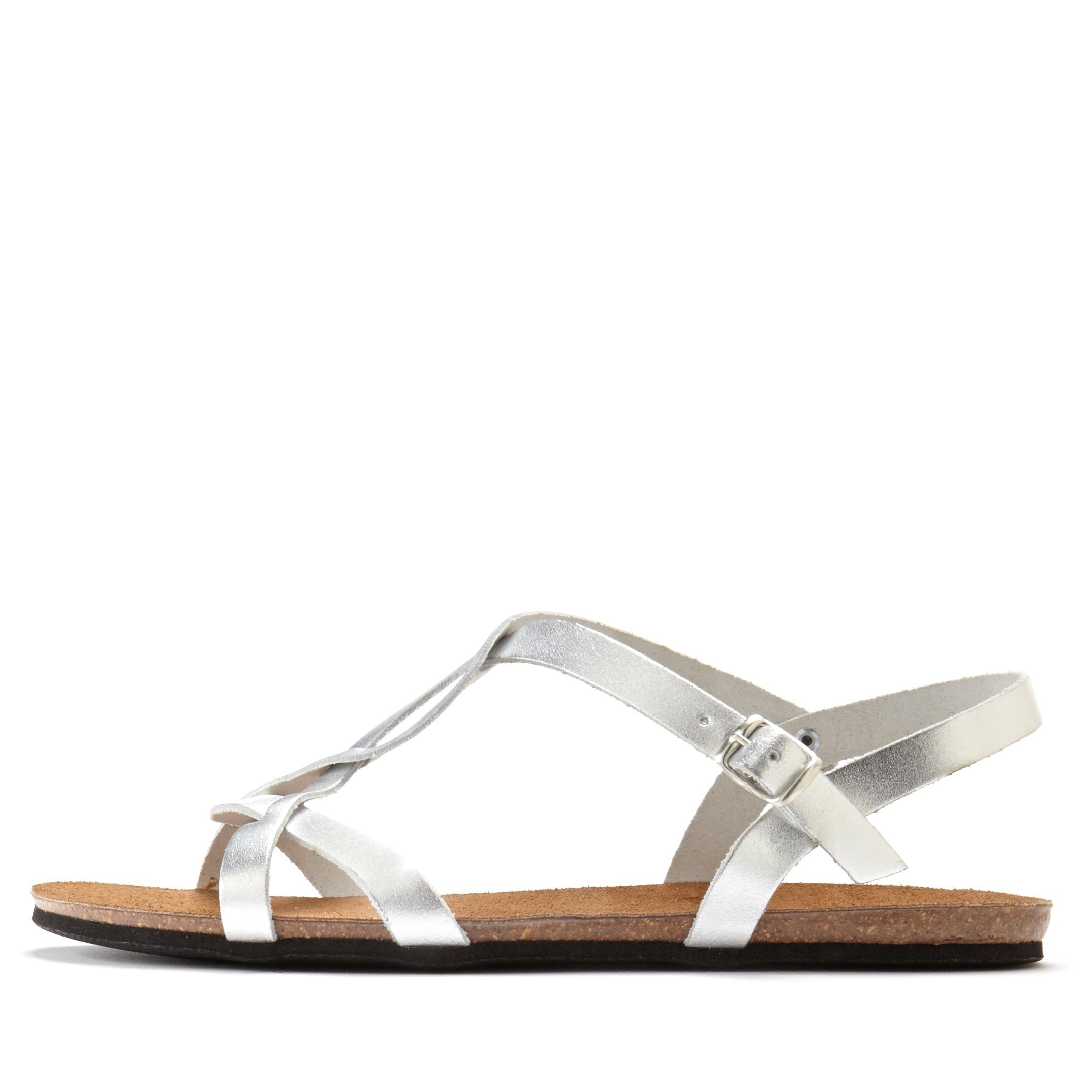 Image of LASCANA Sandale, in Metallic-Optik aus Leder bei Ackermann Versand Schweiz