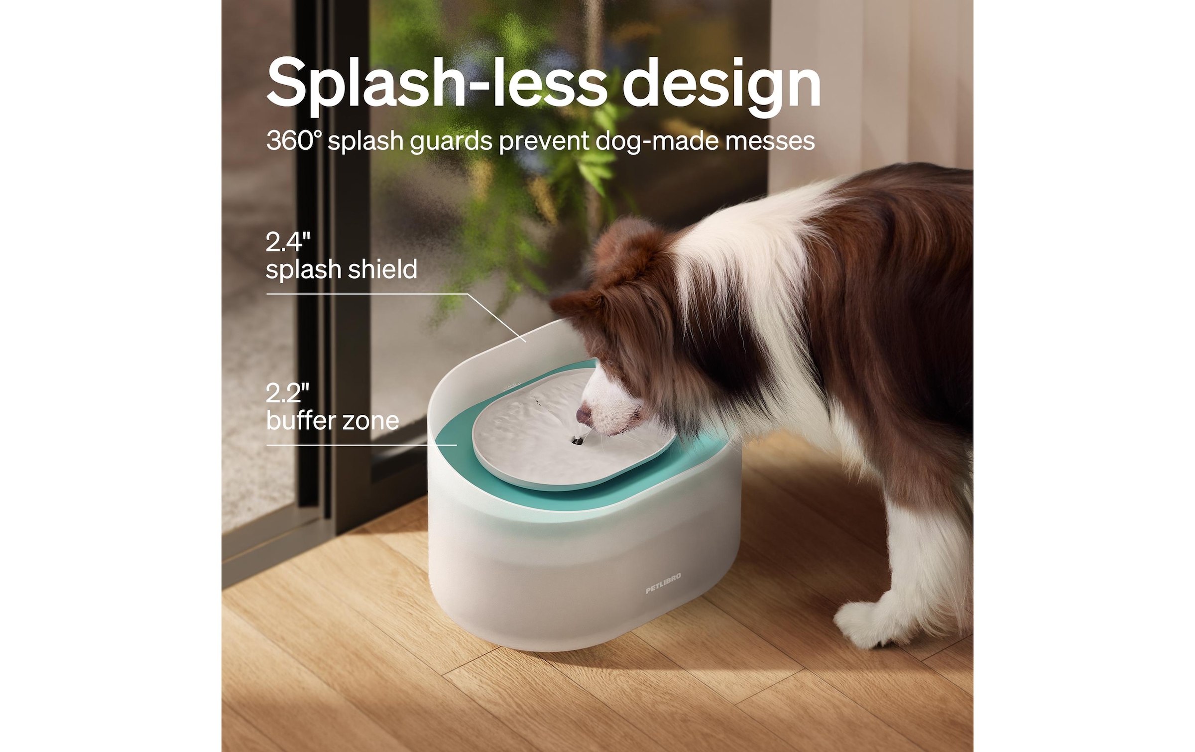   Trinkbrunnen »Petlibro Capsule Dog Fountain 8 l« Automatischer Trinkbrunnen