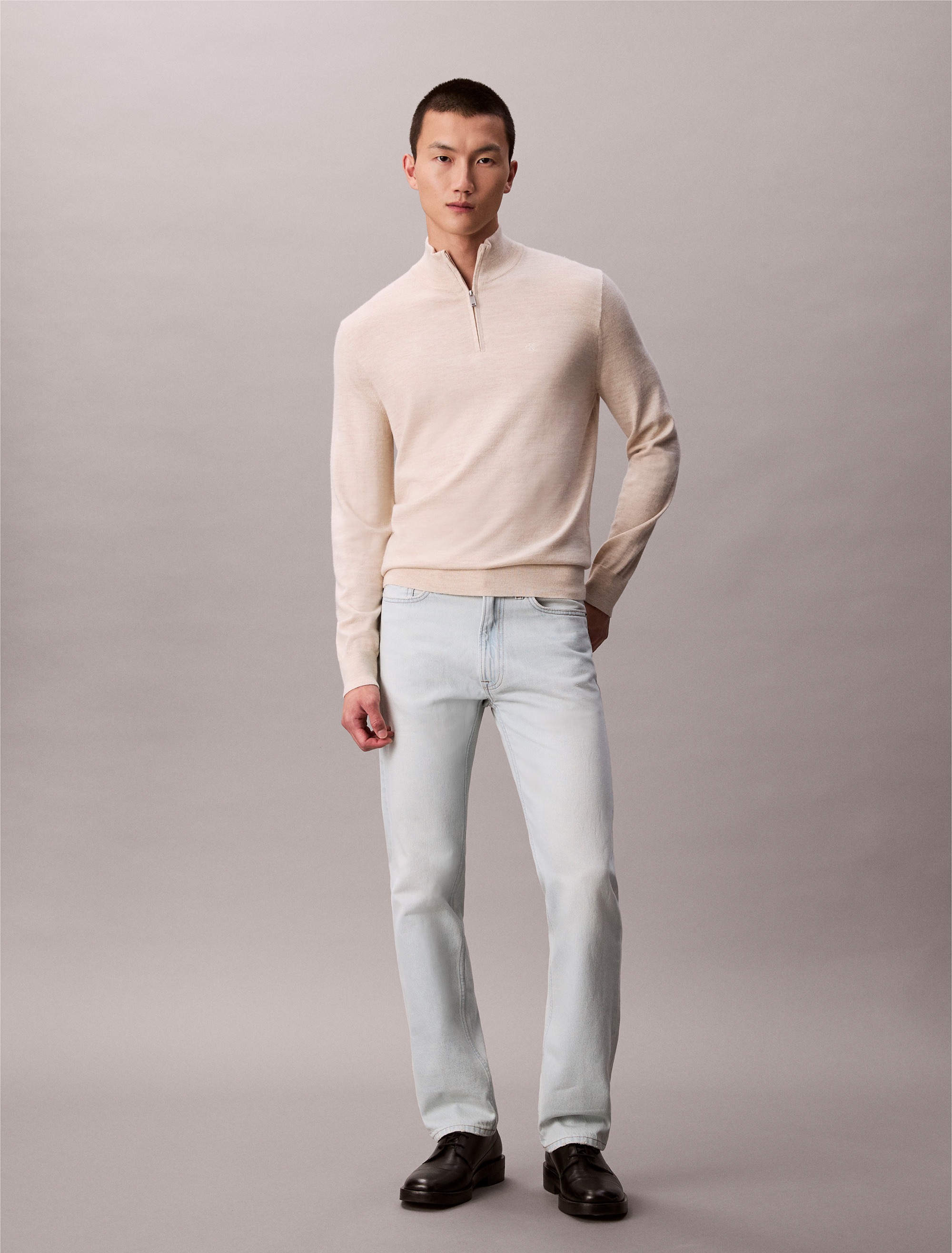 Image of Calvin Klein Jeans Straight-Jeans "STNDRD STRGHT JEAN" Mit Gürtelschlaufen
