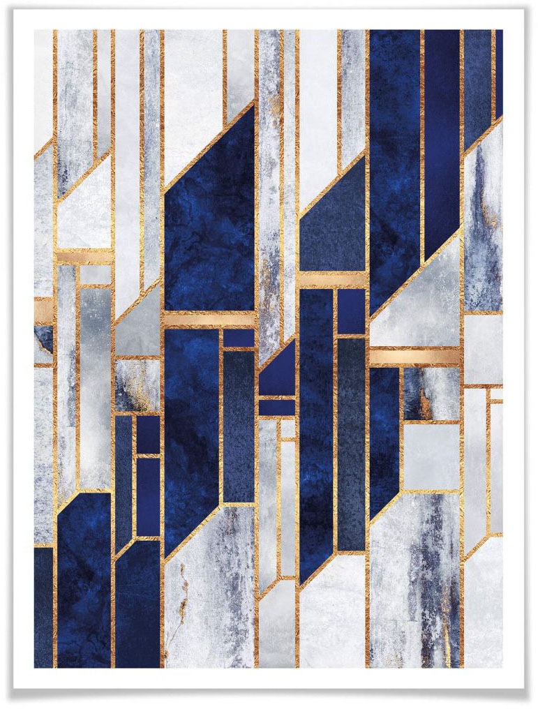 Image of Wall-Art Poster »Blauer Winter Himmel«, Landschaften, (1 St.) bei Ackermann Versand Schweiz