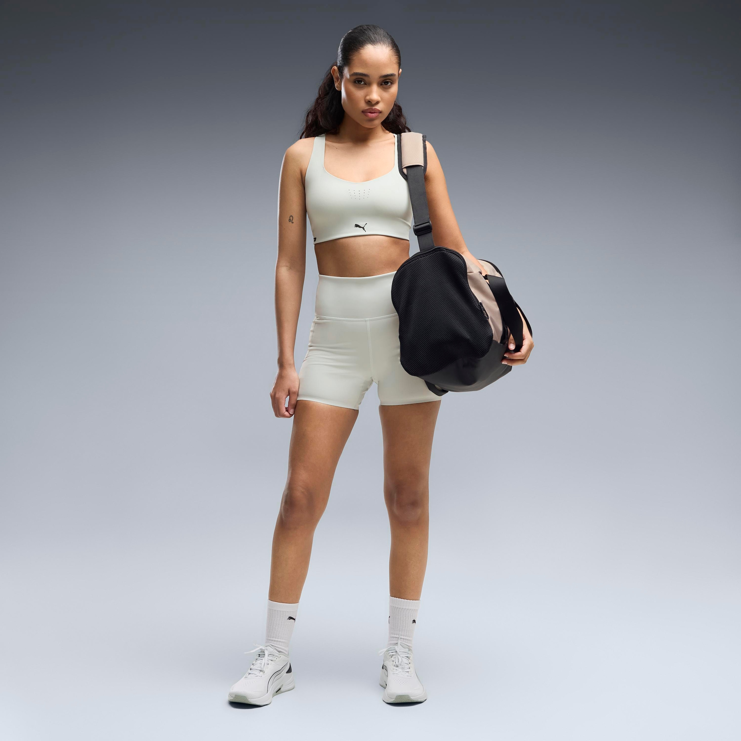 PUMA Soutien-gorge de sport »PWRMODE BRA - HIGH« Coupe ajustée, pour entraînement fitness, style sportif