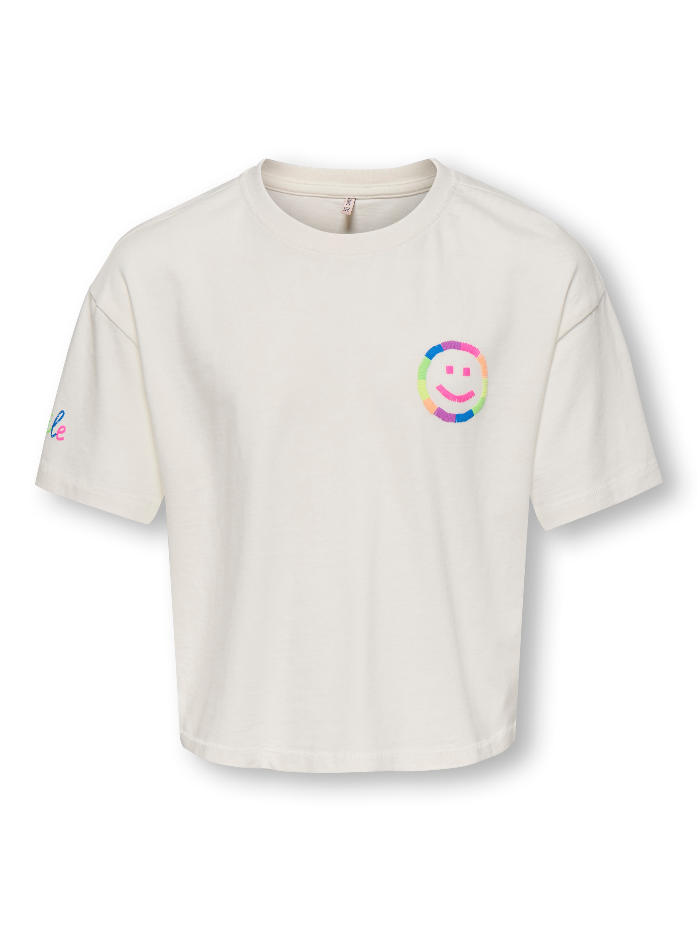 Image of KIDS ONLY T-Shirt "KOGPOP LIFE SS WASHED PRINT BOXY TOP JRS" boxy, im sommerlichen Look