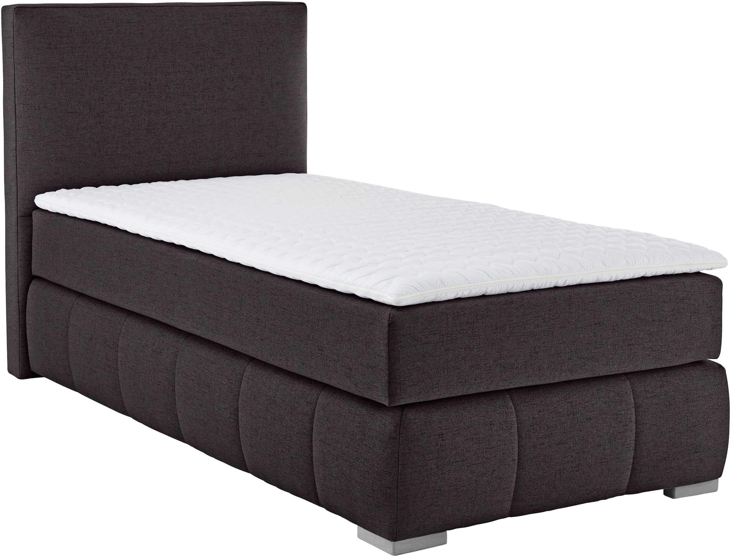 Home affaire Lit boxspring »Wehma« incl. surmatelas dans 3 matelas différents, aussi en velours