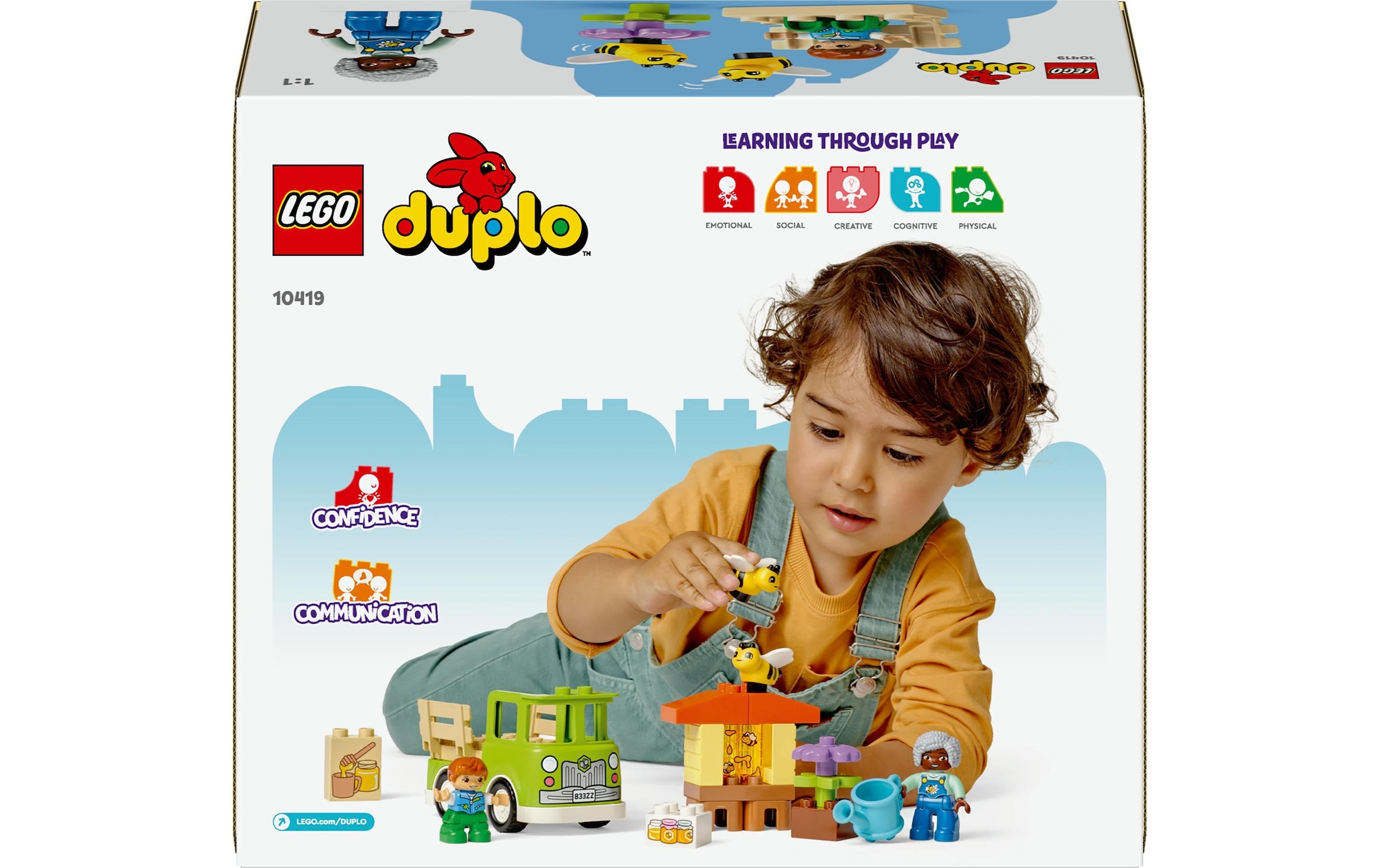 LEGO® Spielbausteine »Imkerei und Bienenstöcke 10419«, (22 St.)