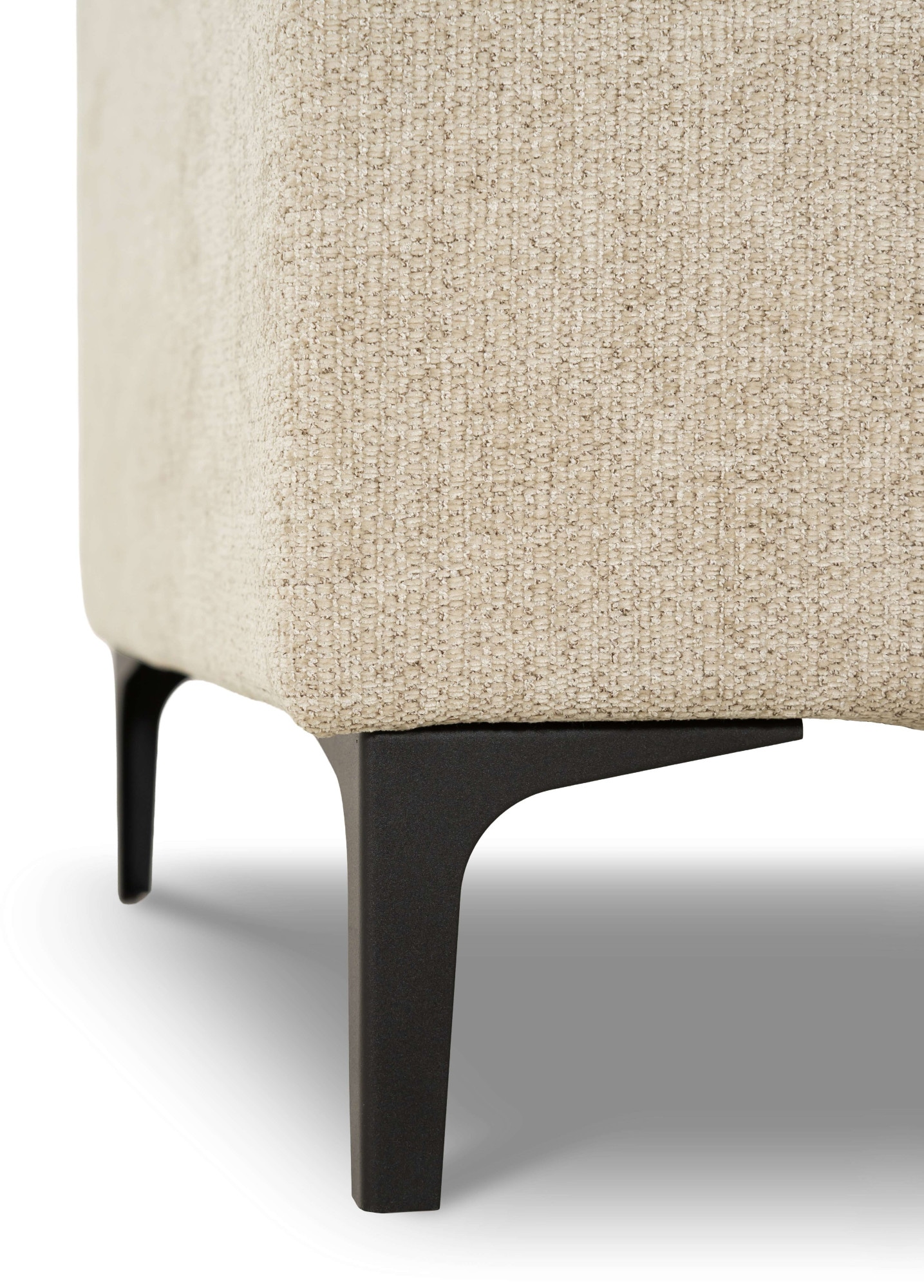 GOODproduct 3-places »OLAND, B: 224 cm - Skandi-Design, Chenille-Bezug« Struktur, Flachgewebe, Luxus-Microfaser, Boucle