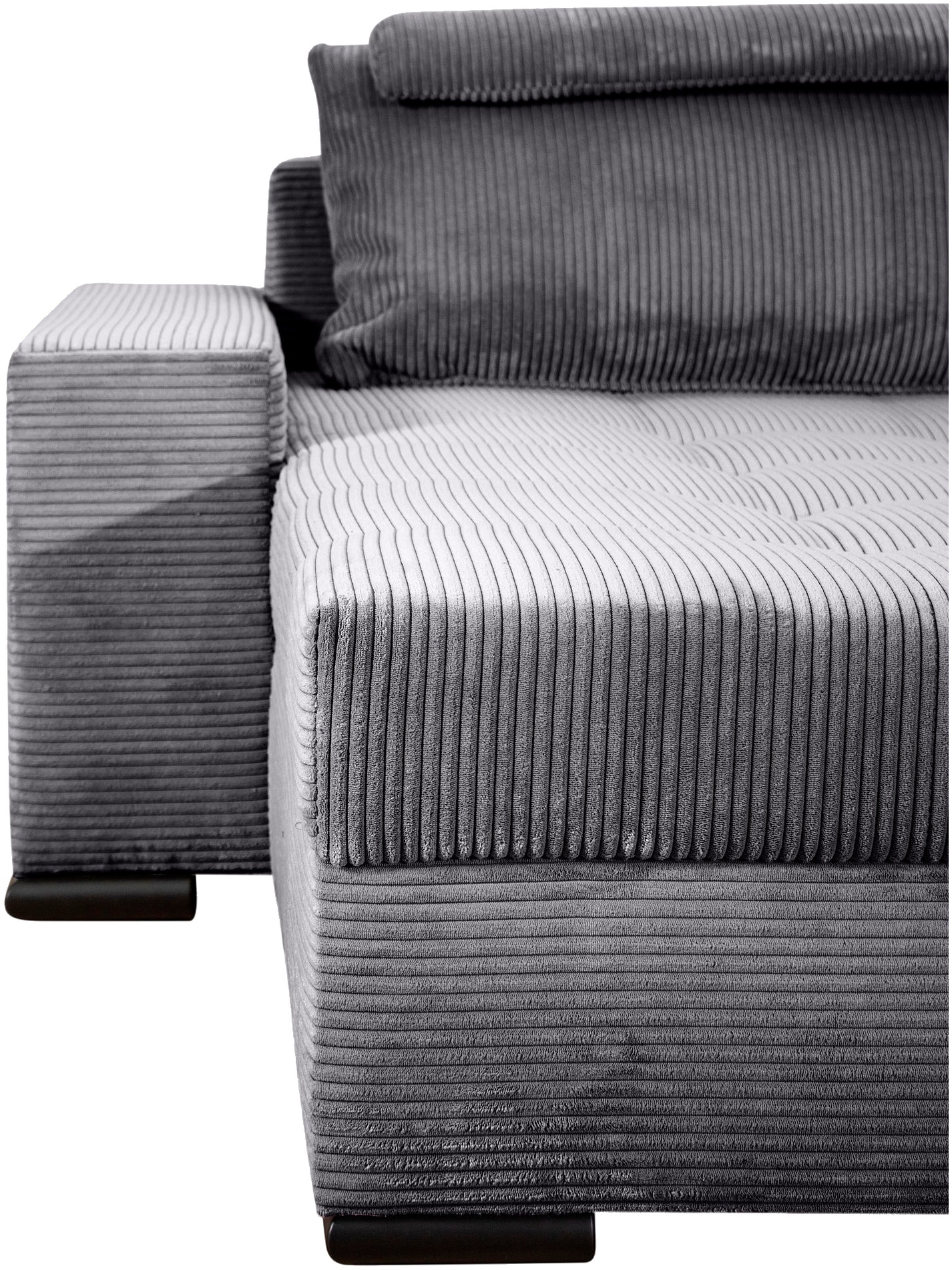 COLLECTION AB Wohnlandschaft »XXXL-Josy Relax U-Form Breite 352 cm, mit 2 gleich grossen Recamieren«, inkl. Bettfunktion, Bettkasten, mit 4 Rückenkissen in zwei Grössen