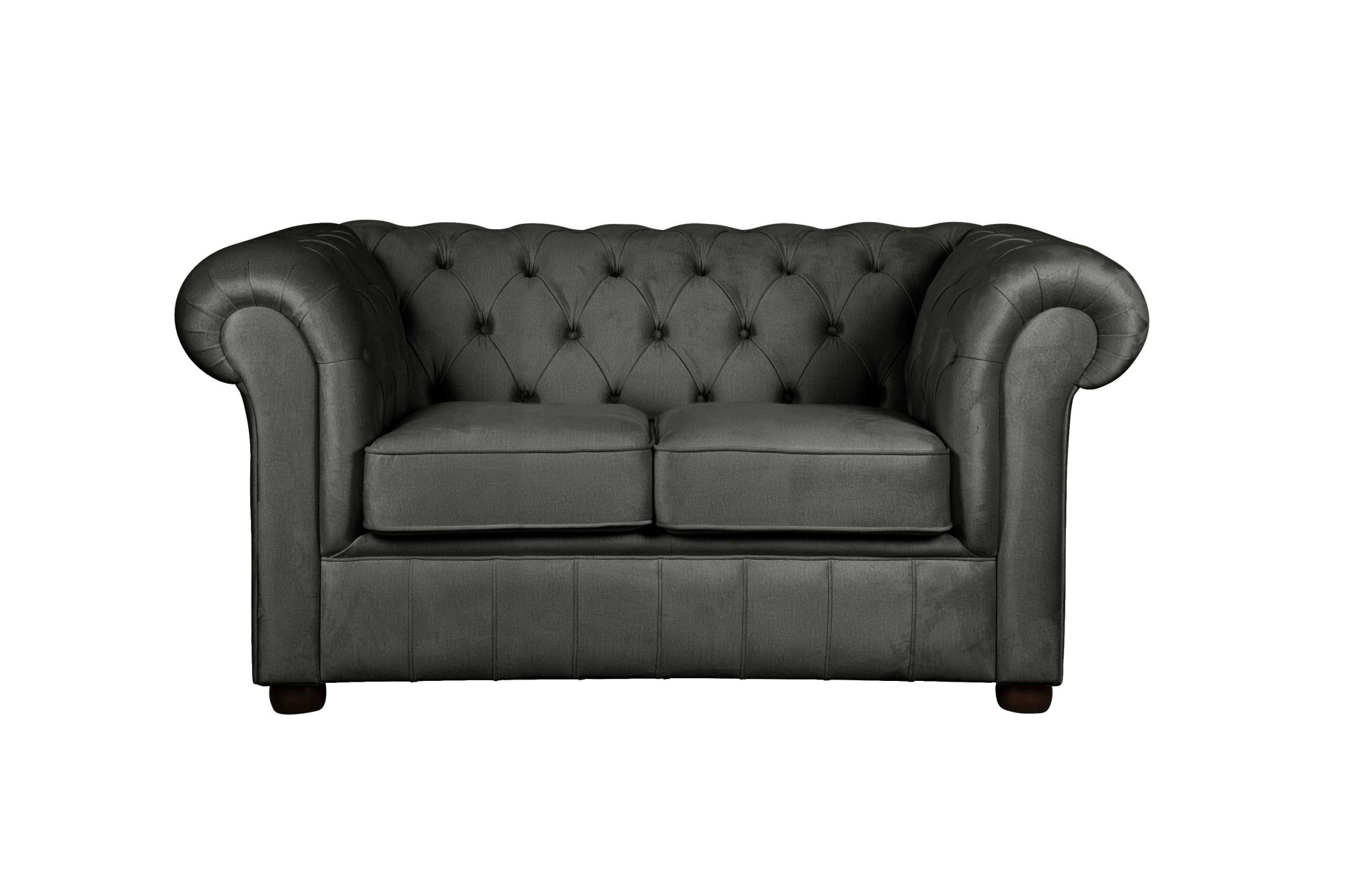 Home affaire 2-Sitzer »CHARENTE, Chesterfield-Sofa, Wellenfederung, Masse: B/T/H: 147/89/74 cm«, mit edler Knopfheftung und typischen Armlehnen