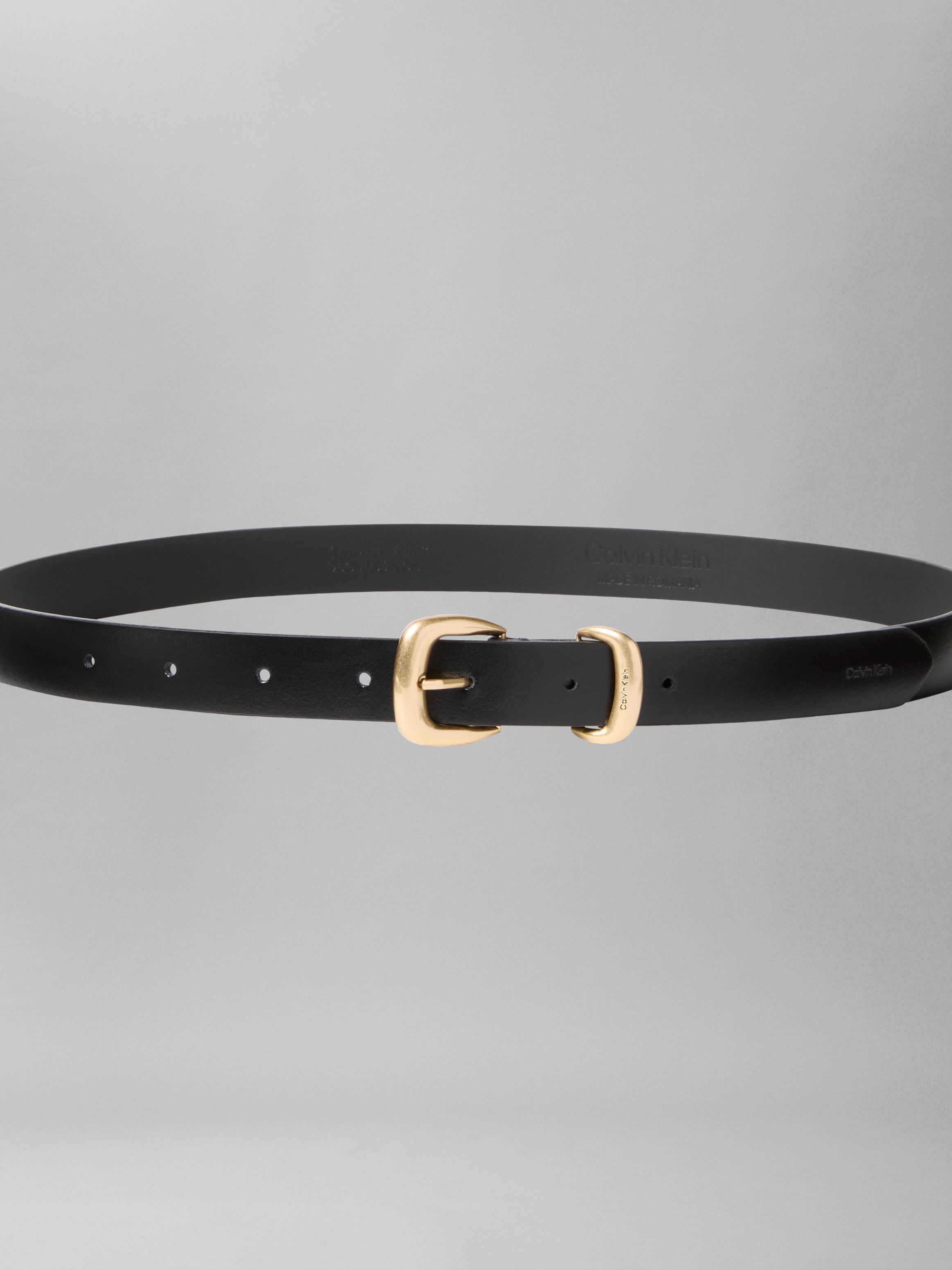 Calvin Klein Ceinture en cuir »Gürtel« Regular fit, grössenverstellbar