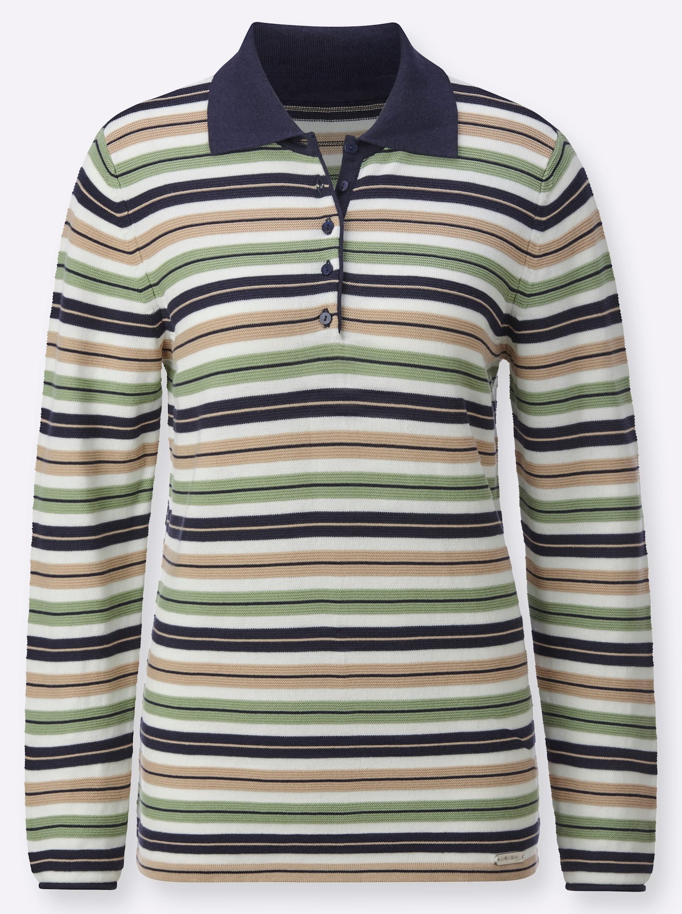 Casual Looks Polokragenpullover »Polopullover«