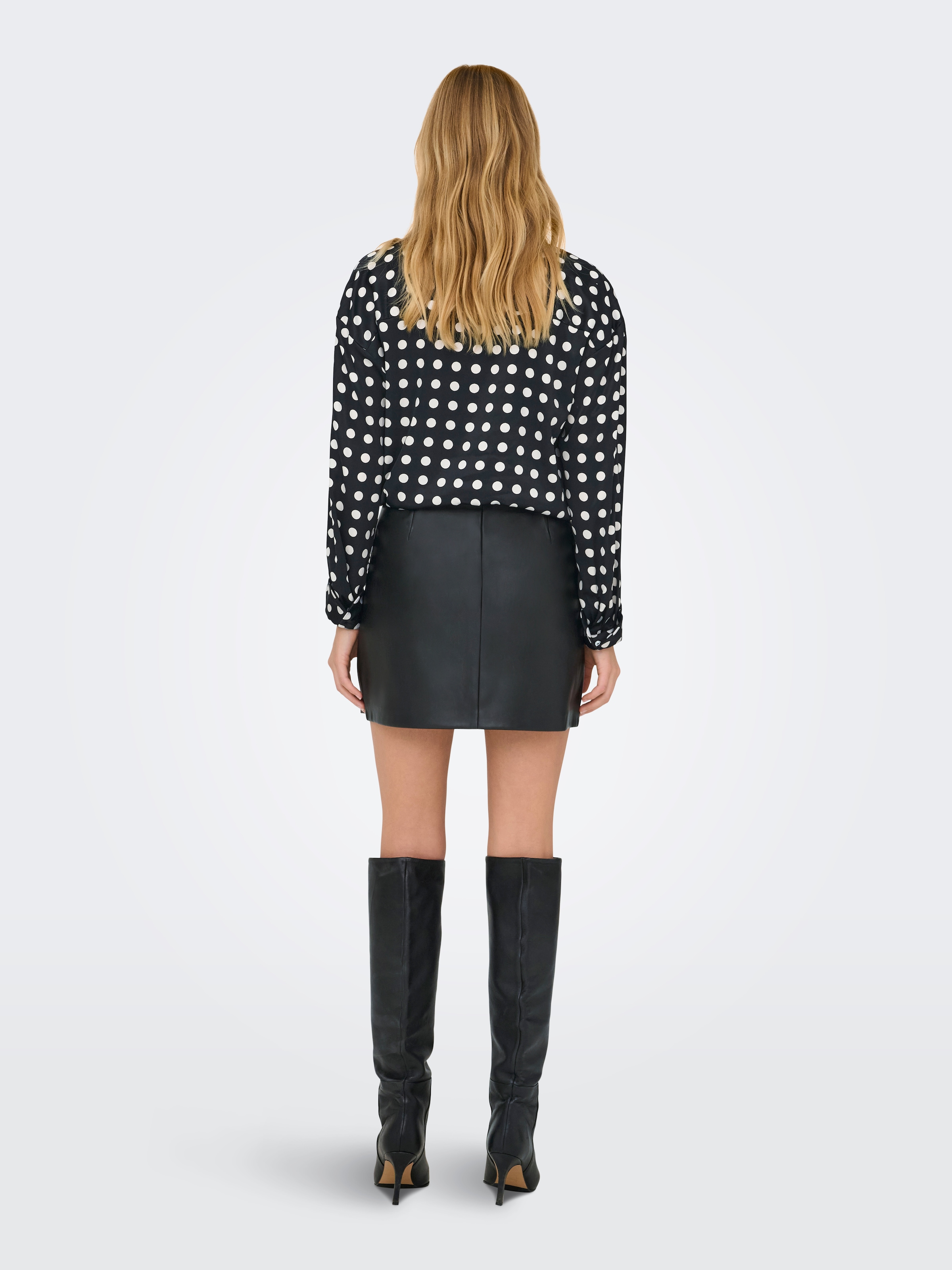 ONLY Jupe en similicuir »ONLNIELLA HW FAUX LEA SKIRT CC PNT NOOS« similicuir