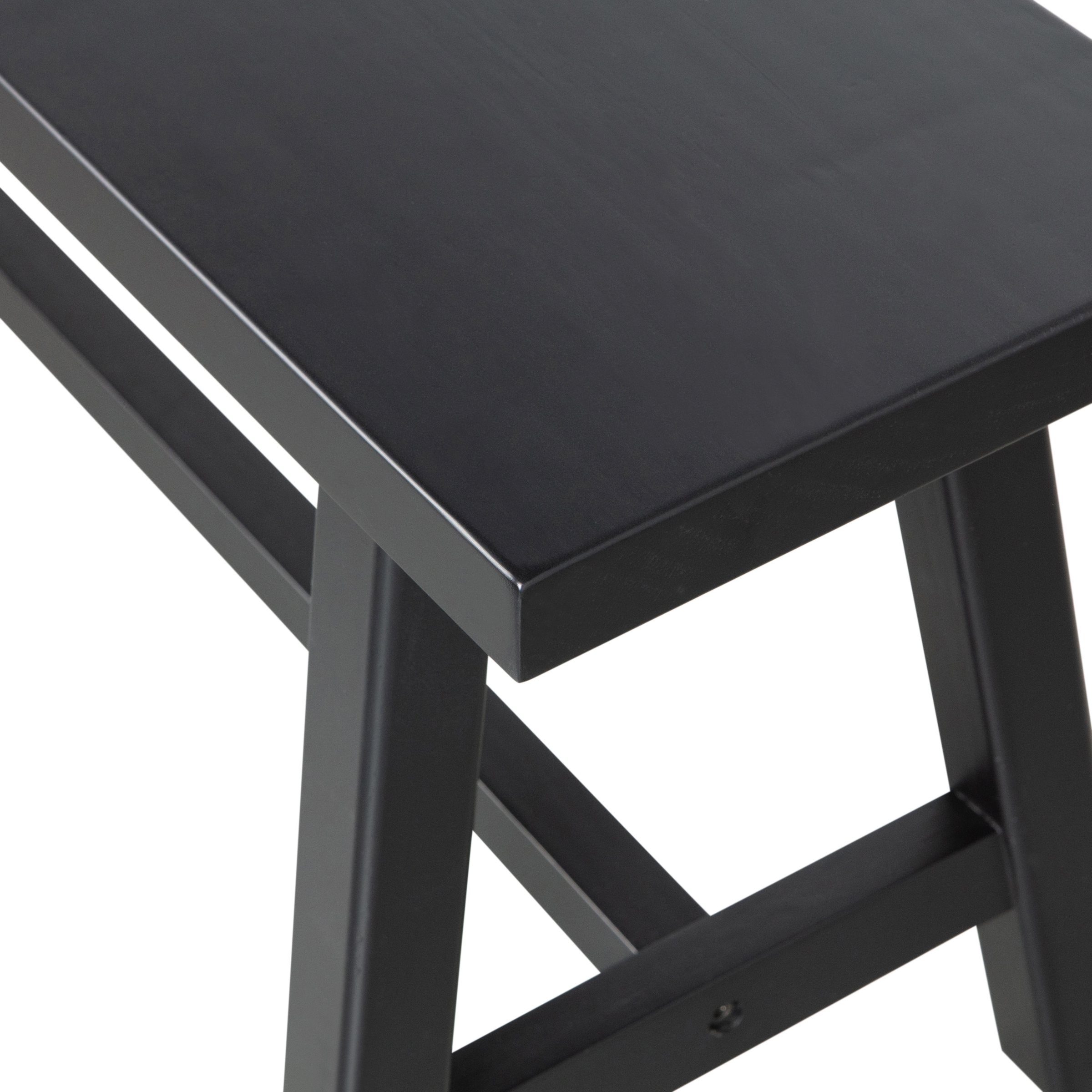 WOOOD Bank »Imme mit Massivkiefer und sichtbare Maserung B 110 x T 35 x H 45 cm« Wasserbasierter Schutzlack, Verstärkungsbalken, einfach zu montieren