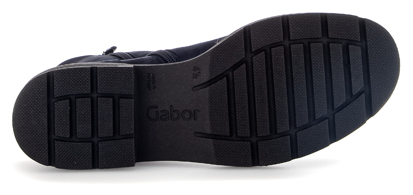 Gabor Schnürboots, Blockabsatz, Schnürstiefelette, praktischer Innenreissverschluss