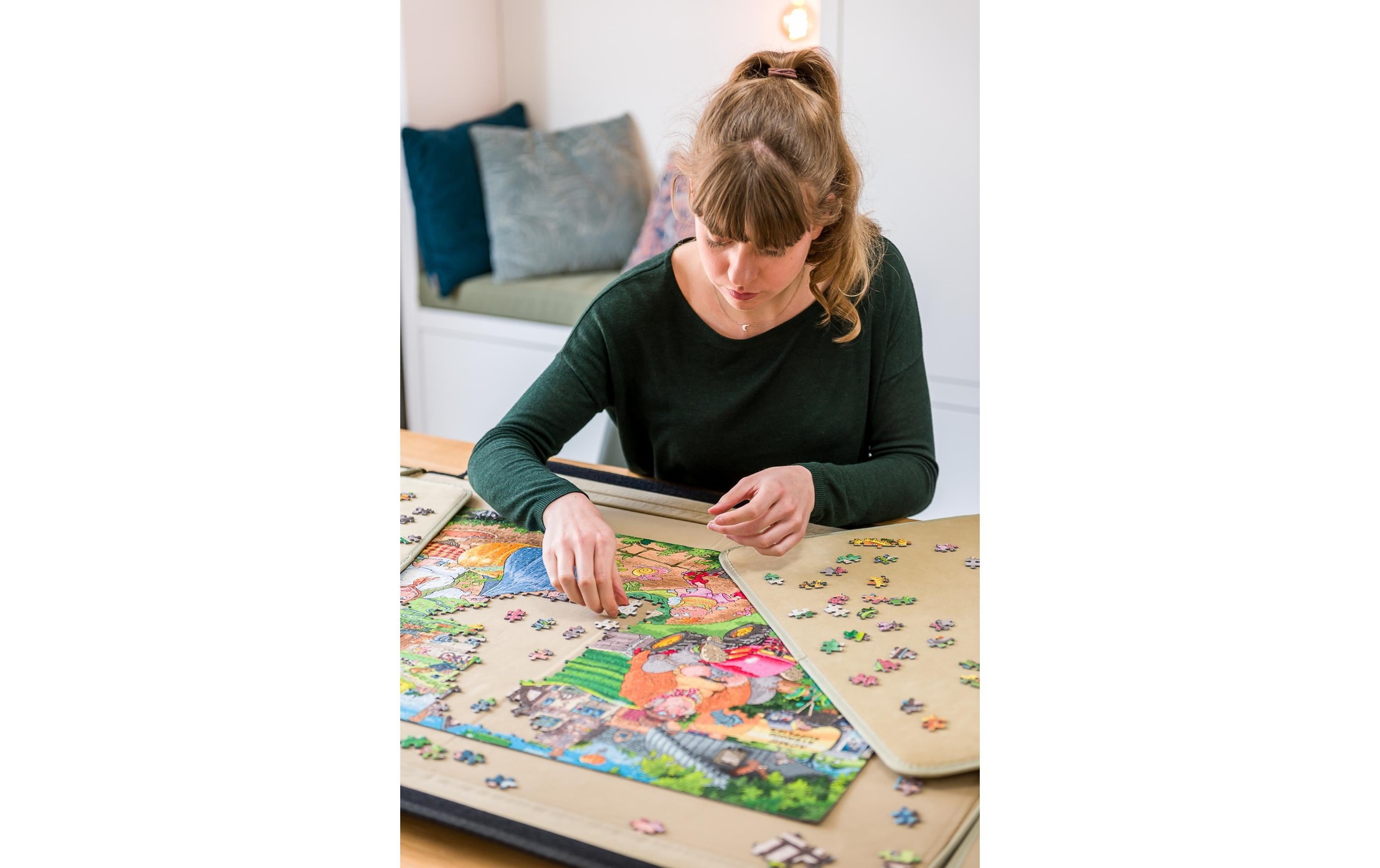 Spiel »Jumbo Portapuzzle 1500 Teile«
