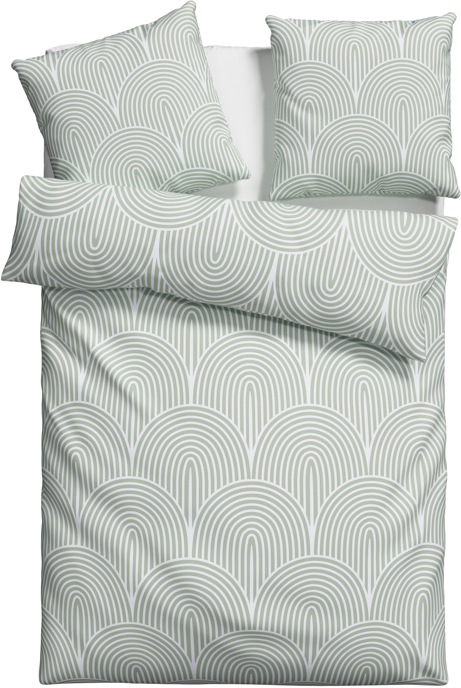 GOODproduct Bettwäsche »Matilda in Gr. 135x200 oder 155x220 cm« 2 Bettwäsche aus Baumwolle, Bettwäsche mit skandinavischem Design