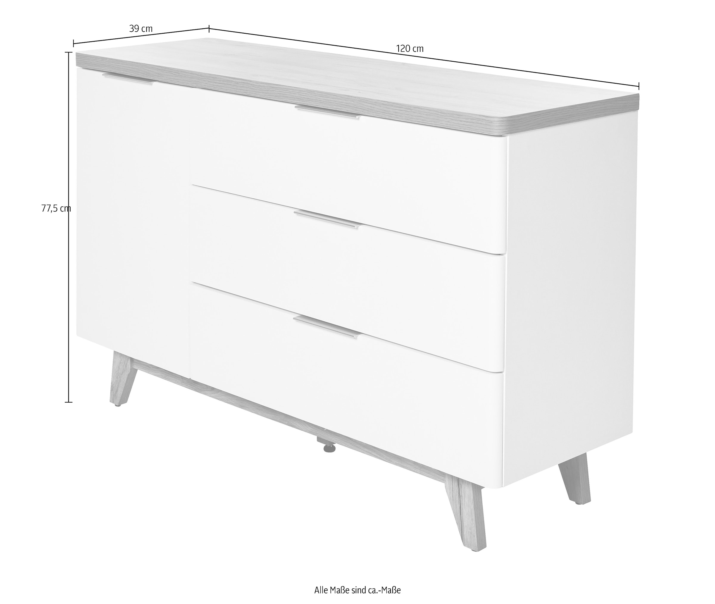 Jahnke Sideboard »LIBRE« Breite ca. 120 cm