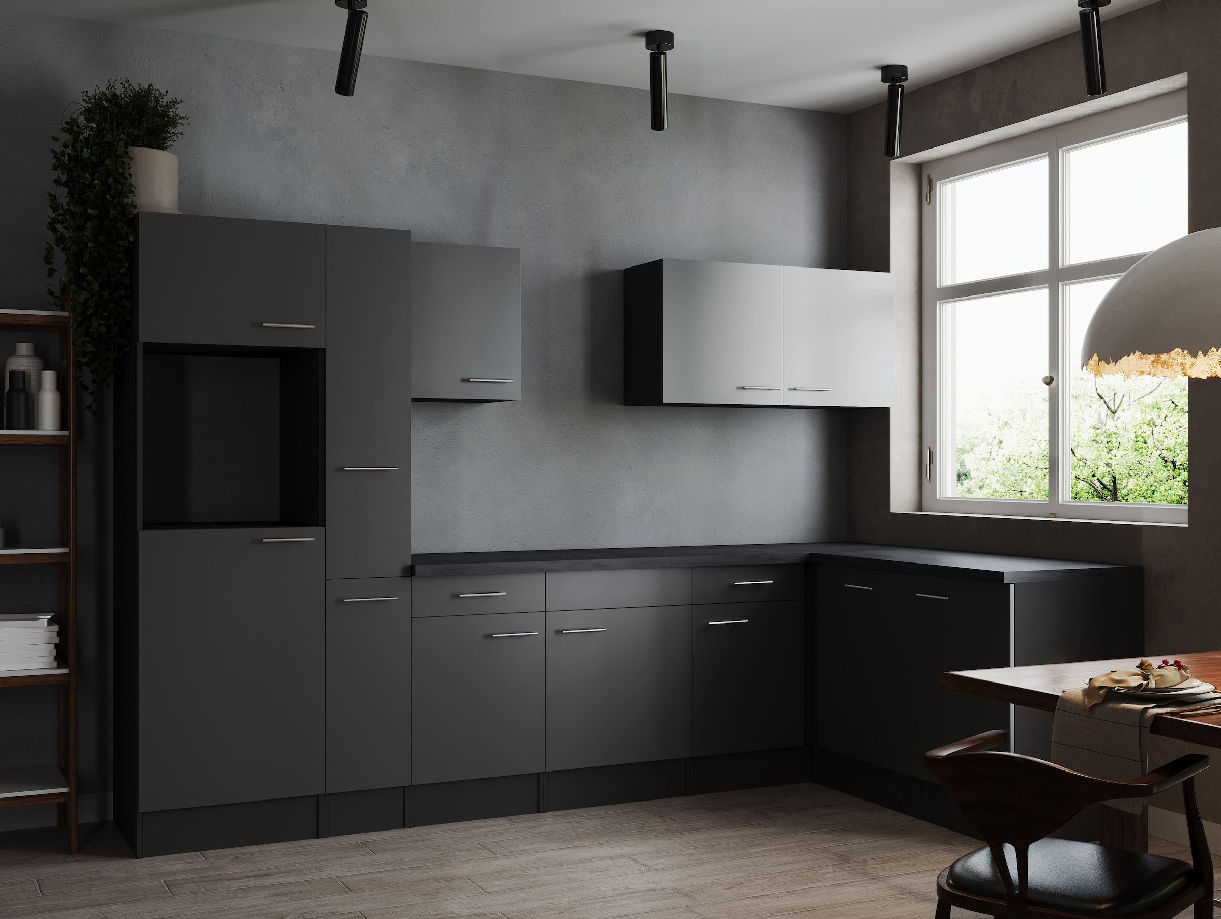 RESPEKTA Cuisine d'angle »Oliver« largeur 310 cm, hauteur de travail 90 cm, configuration exclusive pour OTTO