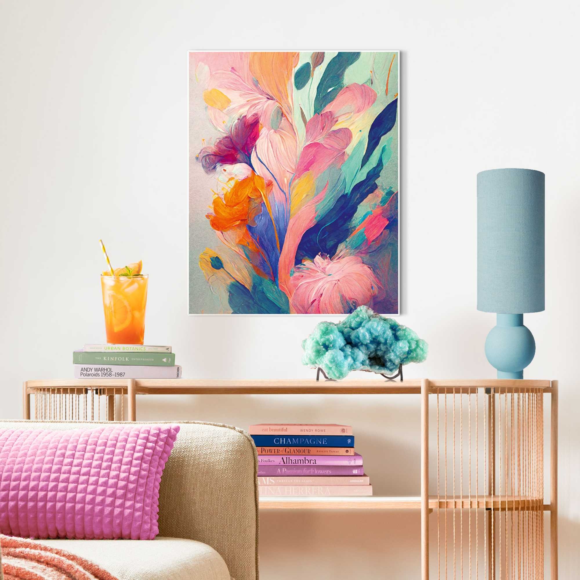 Image of Reinders Bild mit Rahmen "Dreamy Flowers"