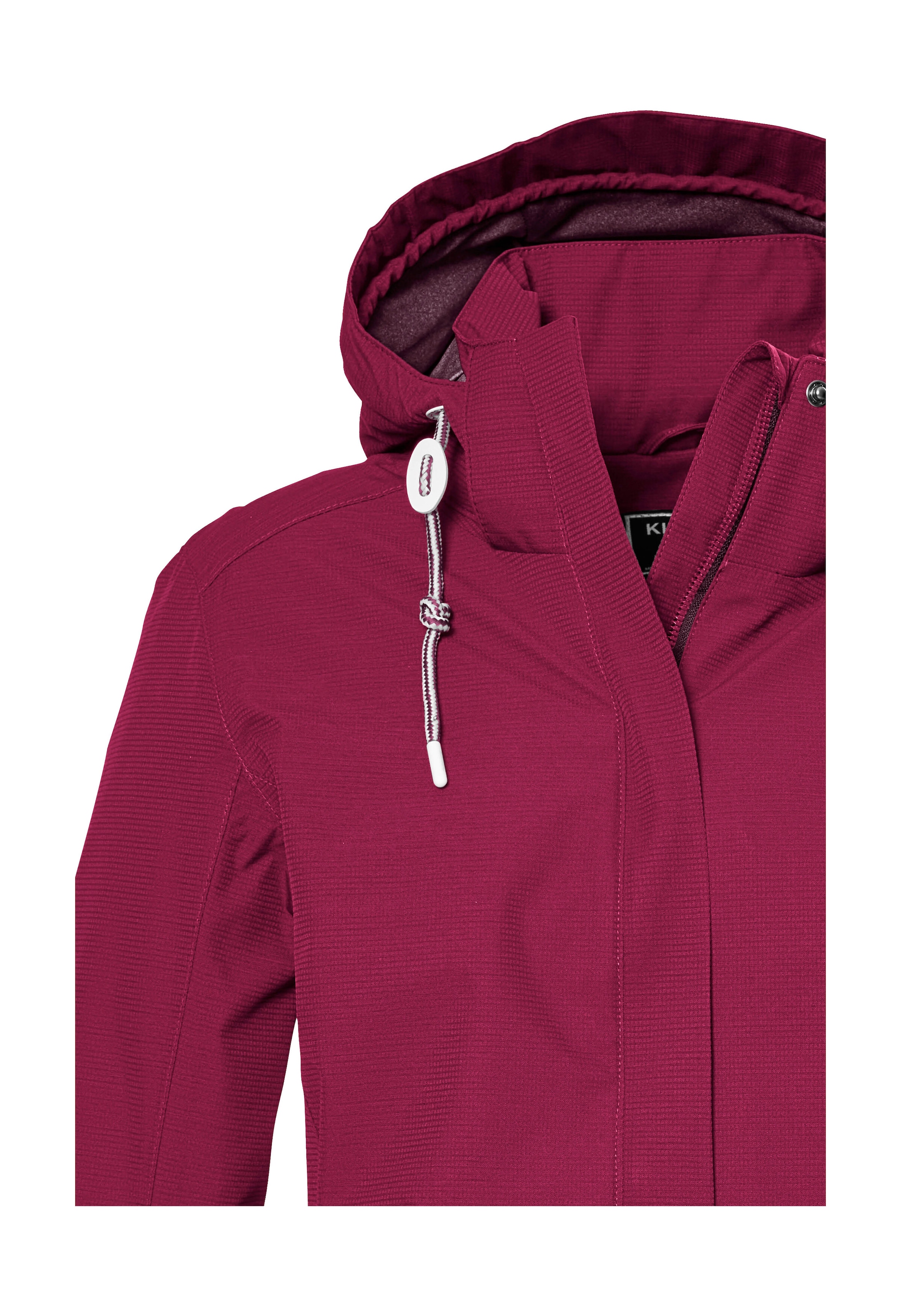 Killtec Veste d'extérieur »KOS 61 WMN JCKT« Funktionsjacke: wasser- und winddicht, atmungsaktiv, abnehmbare Kapuze