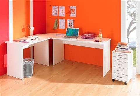 FMD Rollcontainer »Freddy«, Büroaufbwahrung mit 5 Schubkästen auf Rollen, 63 cm hoch