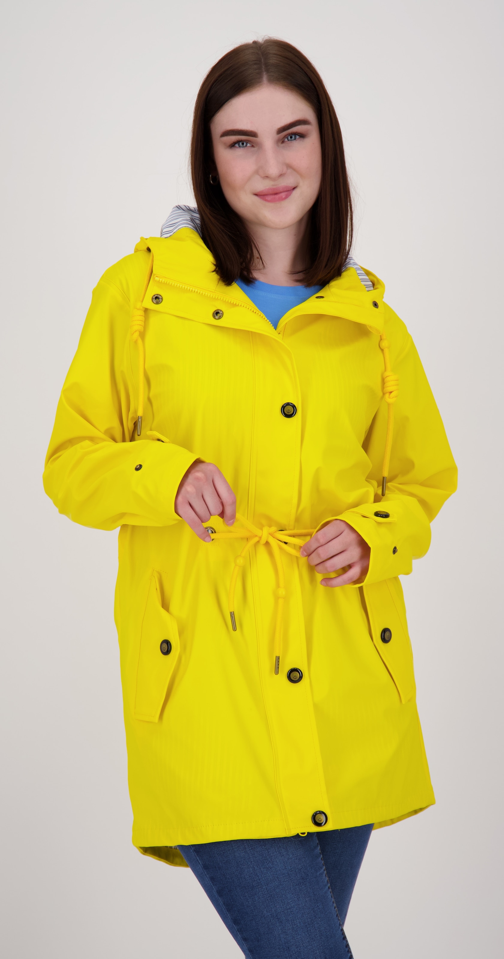 DEPROC Active Regenjacke »Friesennerz LOVE PEAK UNI WOMEN«, auch in Grossen Grössen erhältlich