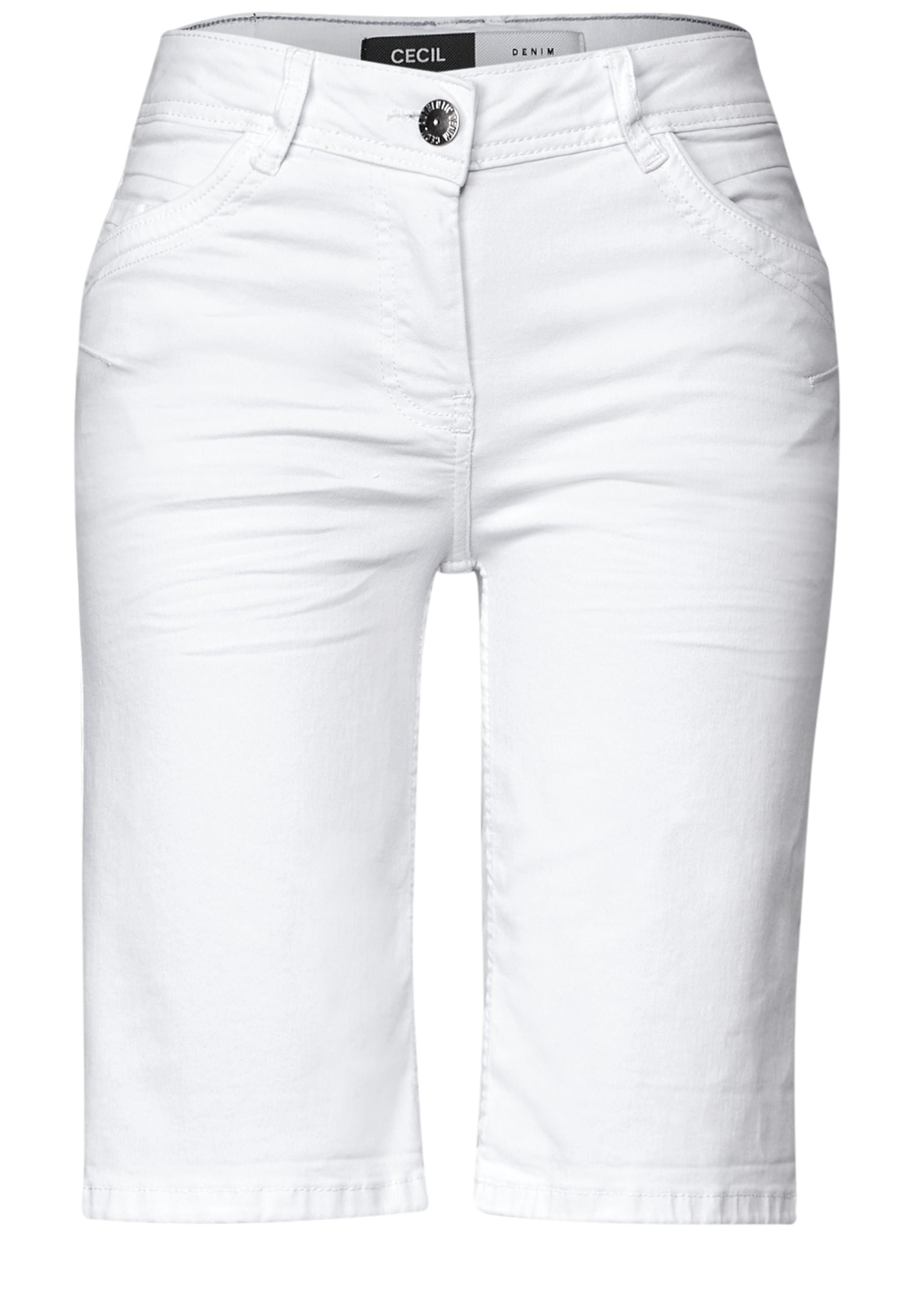 Cecil Jeansbermudas »Style Scarlett«, Shorts mit Stretch