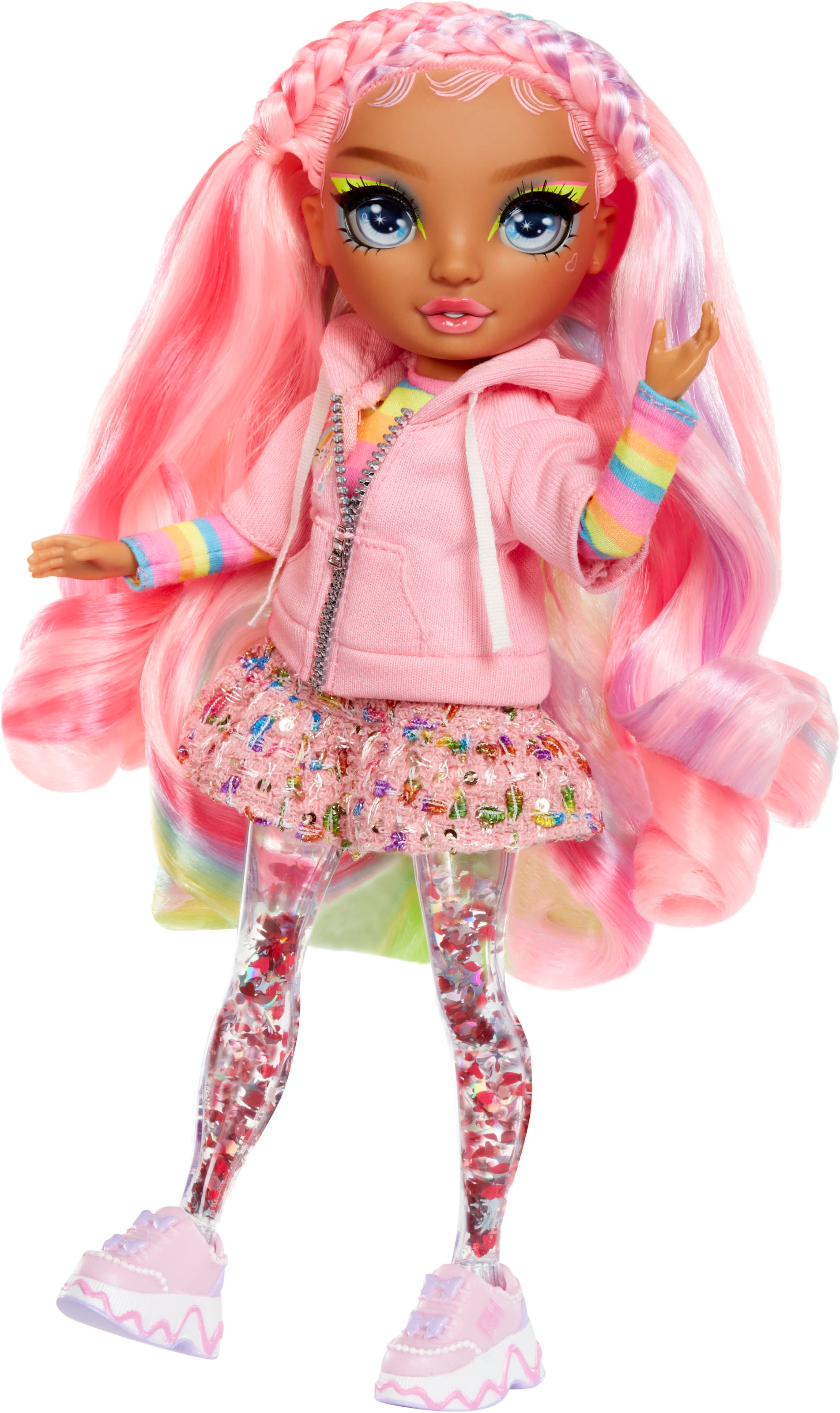 RAINBOW HIGH Poupée à habiller »Rainbow High Sparkle & Shine Fashion Dolls - ROSETTA (Pink)«