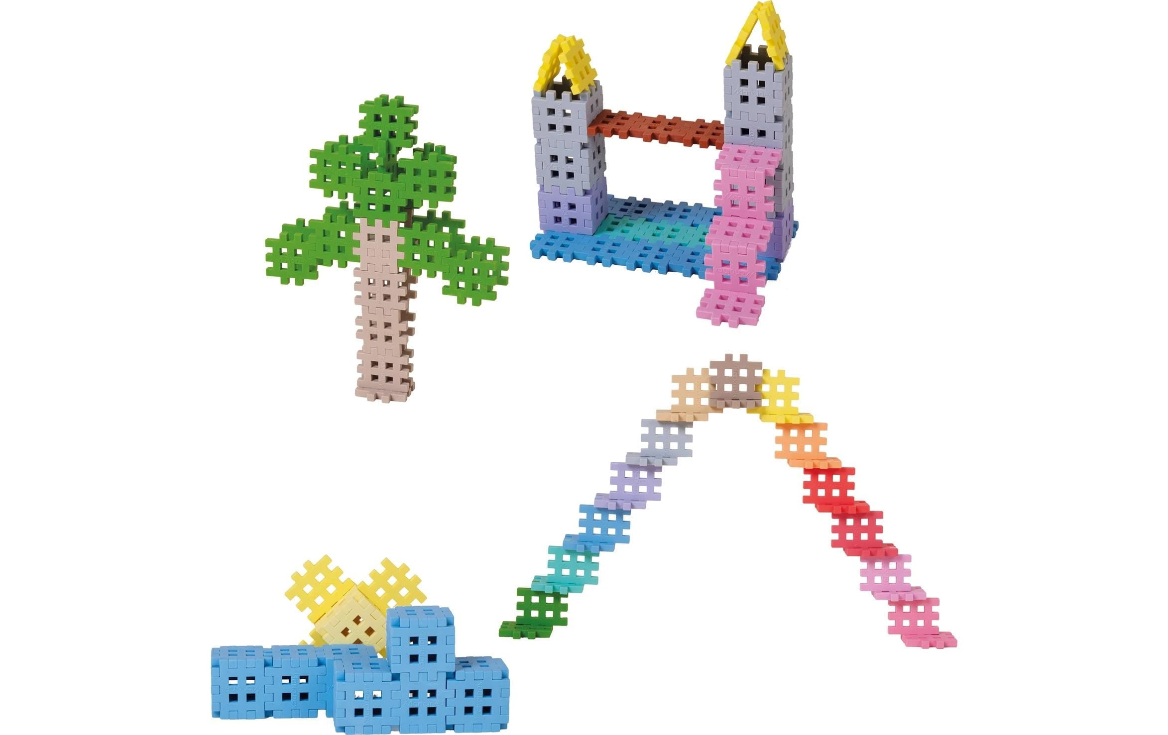   Konstruktionsspielsteine »Max Bersinger Marioinex Mini Waffle Pastell - 300 Teile«