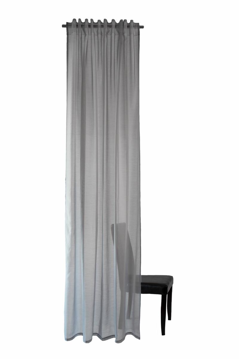 HOMING Rideau »Lisa« Boucles cachées 1 cuis tlg. uni, Wohnzimmer, Schlafzimmer, transparent