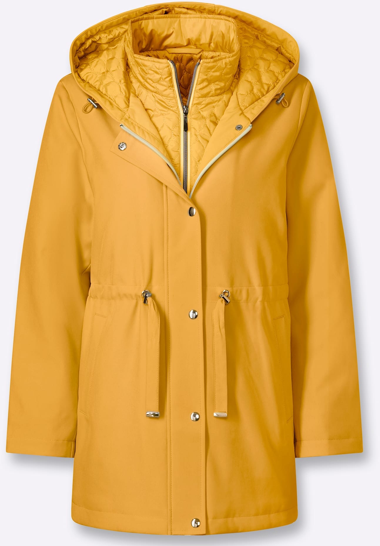 Inspirationen Veste double avec capuche
